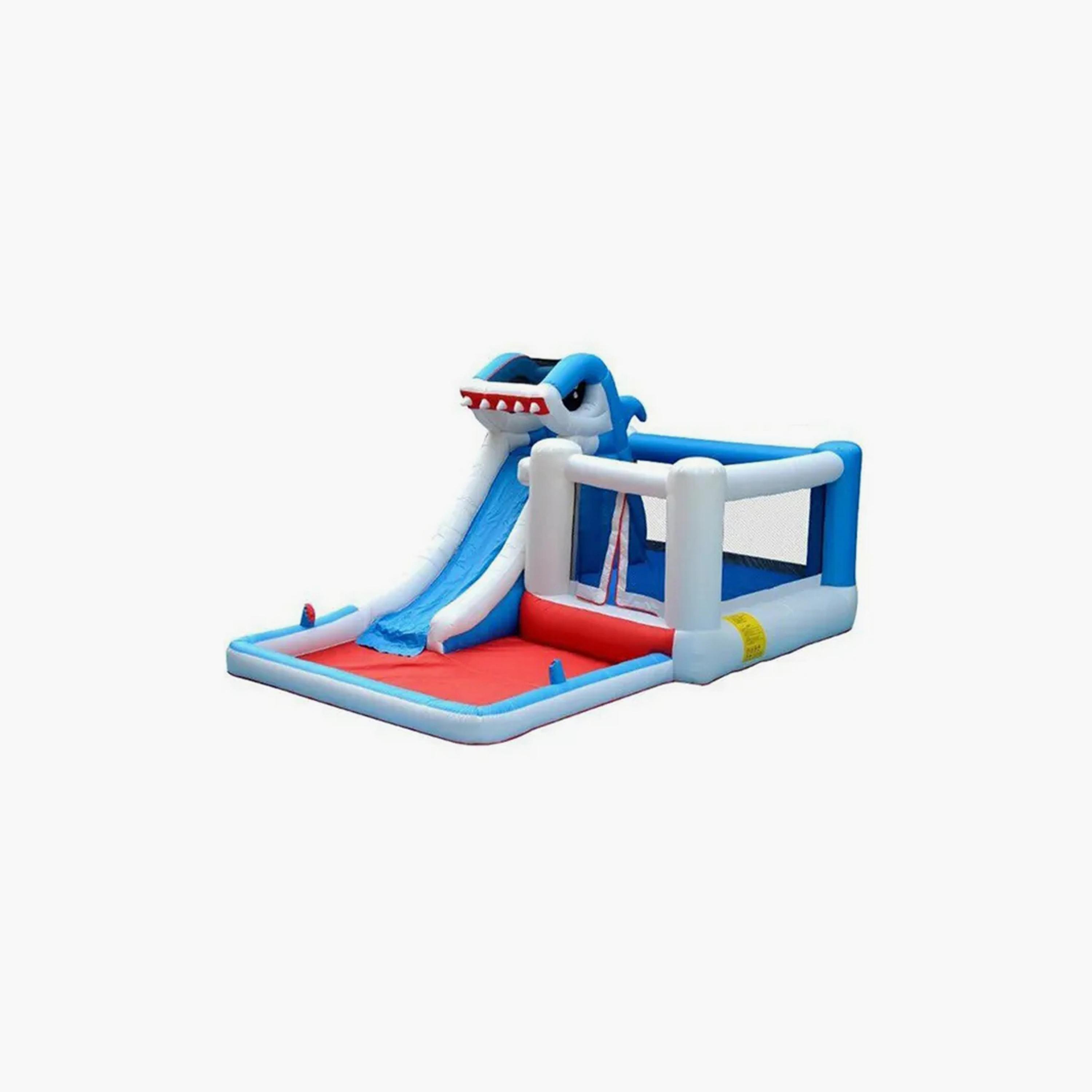 MYTS Inflatable Backyard Shark Water Slide Bouncer & House Jumper-toys-outdoor-sports-image-4