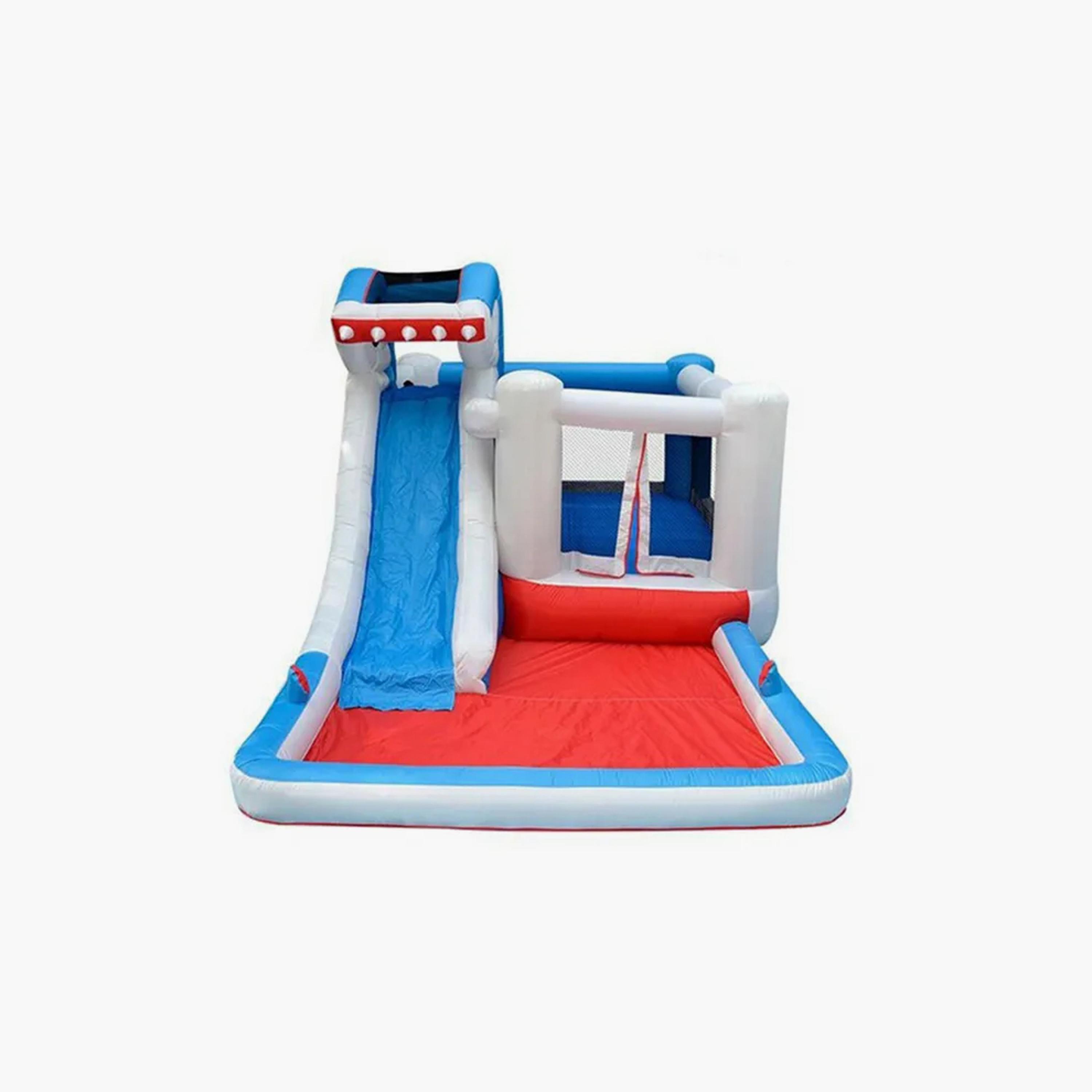 MYTS Inflatable Backyard Shark Water Slide Bouncer & House Jumper-toys-outdoor-sports-image-5