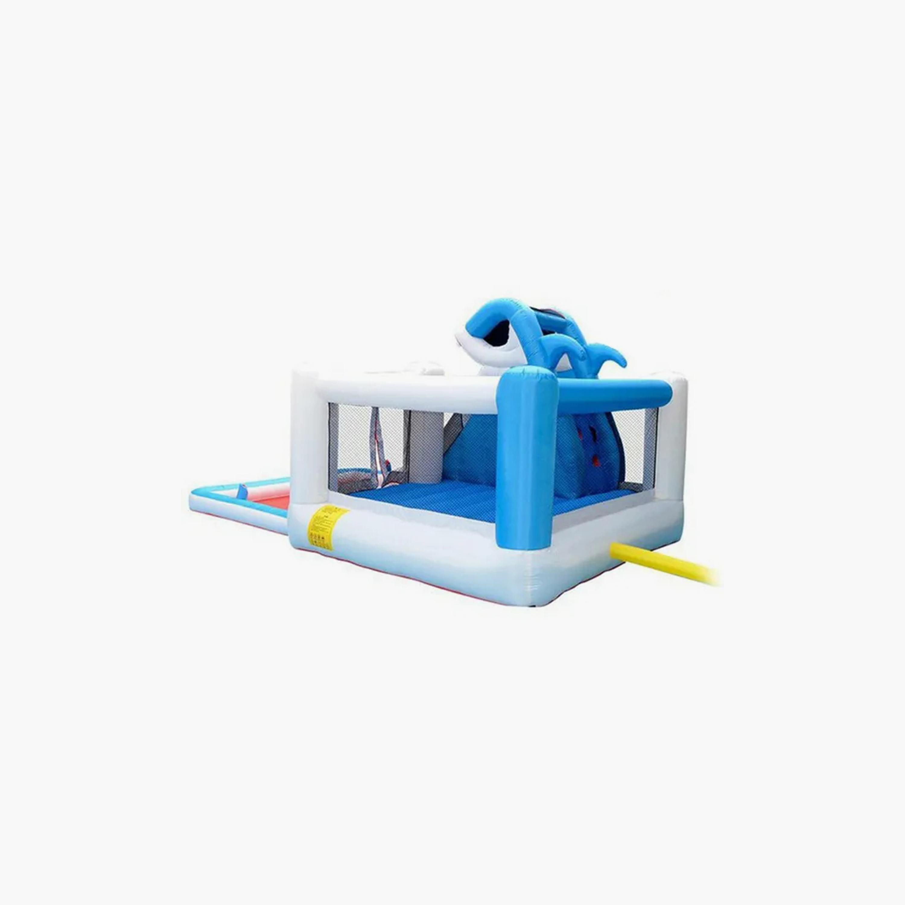 MYTS Inflatable Backyard Shark Water Slide Bouncer & House Jumper-toys-outdoor-sports-image-6