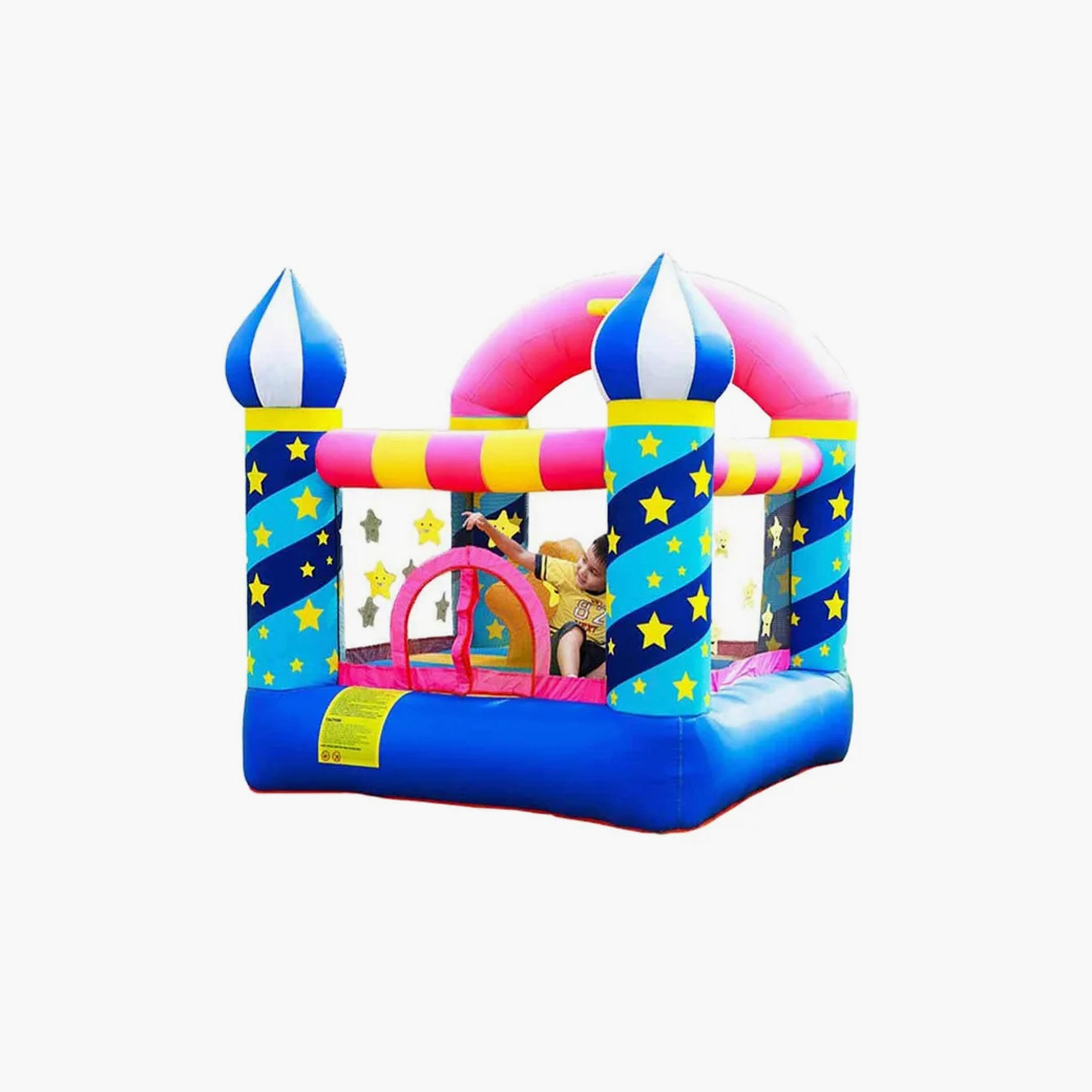 منزل/قلعة قابلة للنفخ للأطفال الصغار للاستخدام في للفناء الخلفي خارجي من مايتس-toys-outdoor-sports-image-1