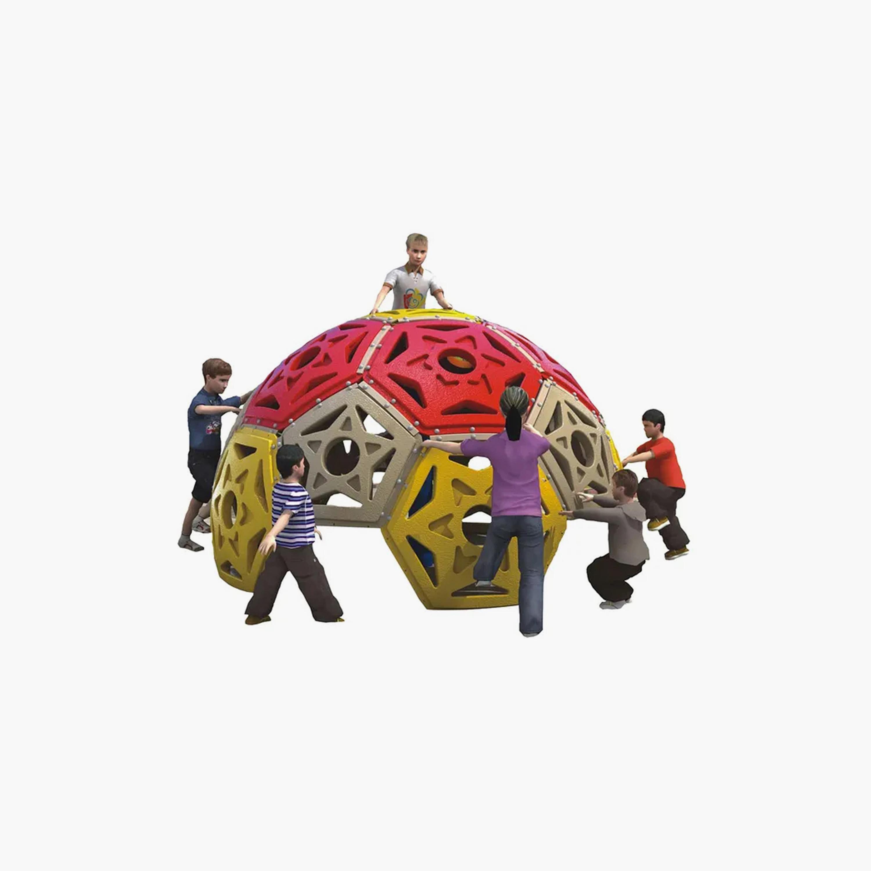 منطقة تسلق قبة للفناء الخلفي خارجي - متعدد الألوان من مايتس-toys-outdoor-sports-image-1