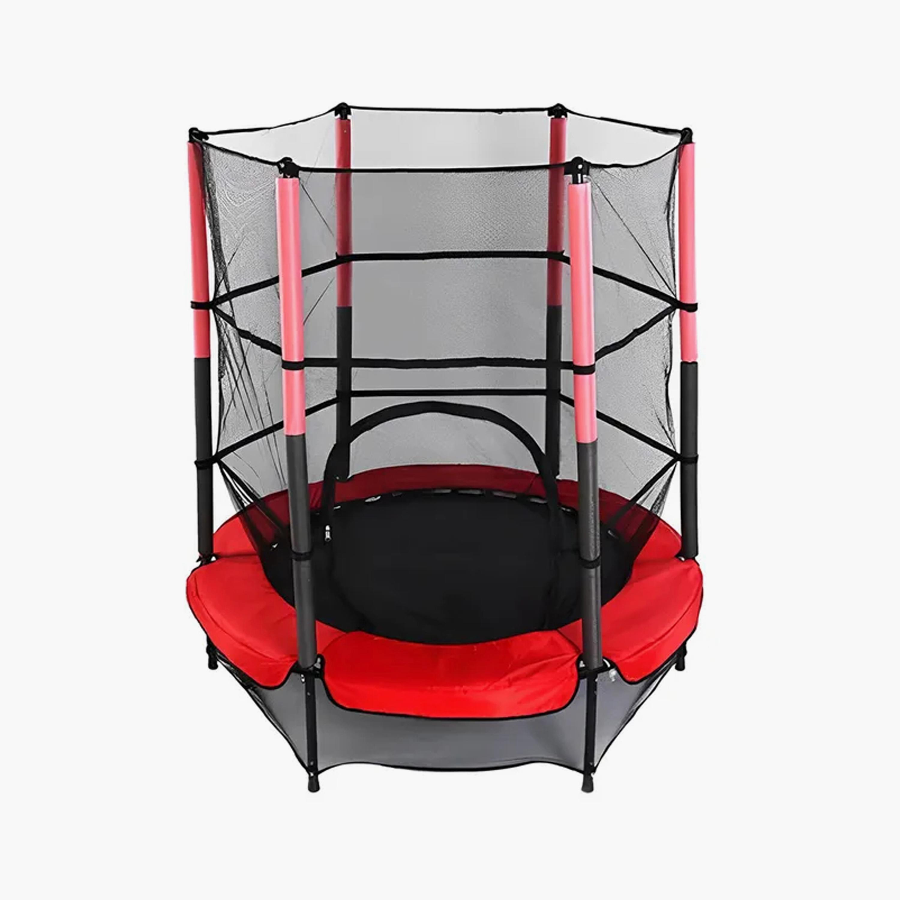 MYTS Outdoor Backyard Rounded Trampoline - 4ft-toys-outdoor-playhousesandplayards-image-1