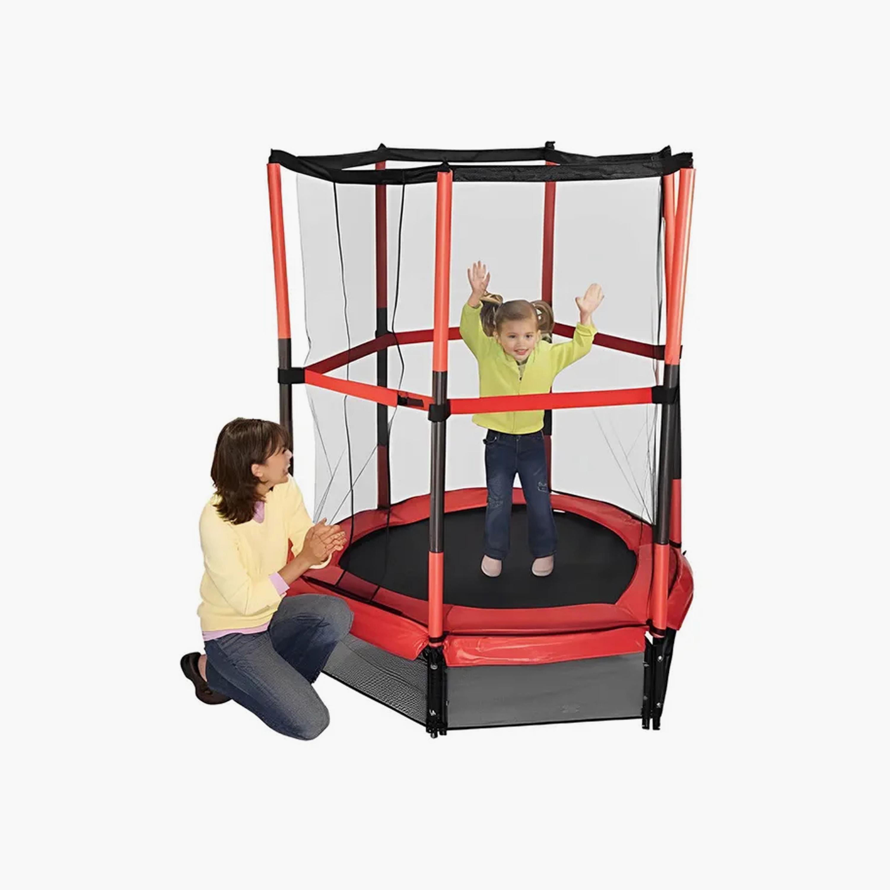 MYTS Outdoor Backyard Rounded Trampoline - 4ft-toys-outdoor-playhousesandplayards-image-3