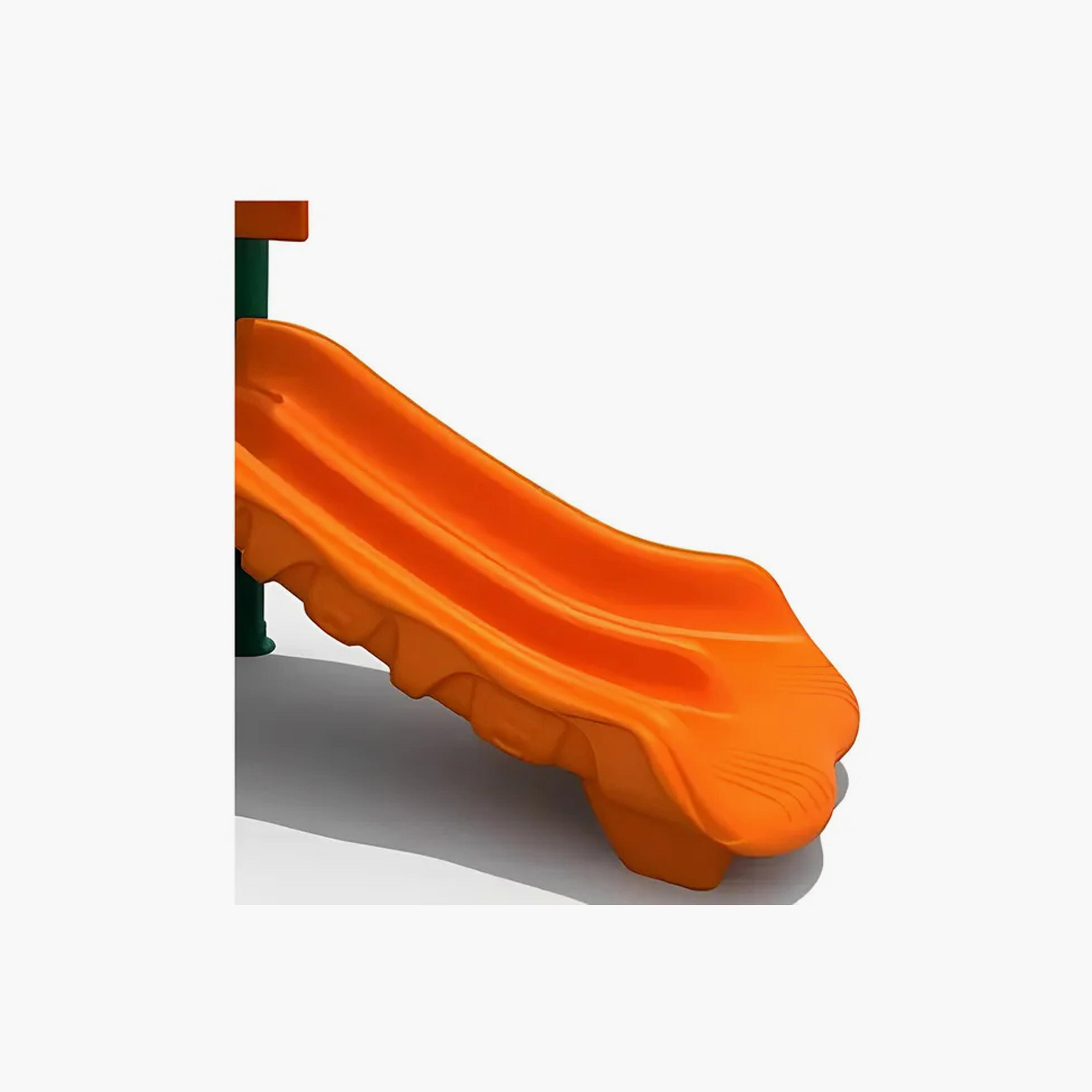 MYTS Palm Outdoor Backyard Straight Slide - Red-toys-outdoor-slidesandswings-image-2