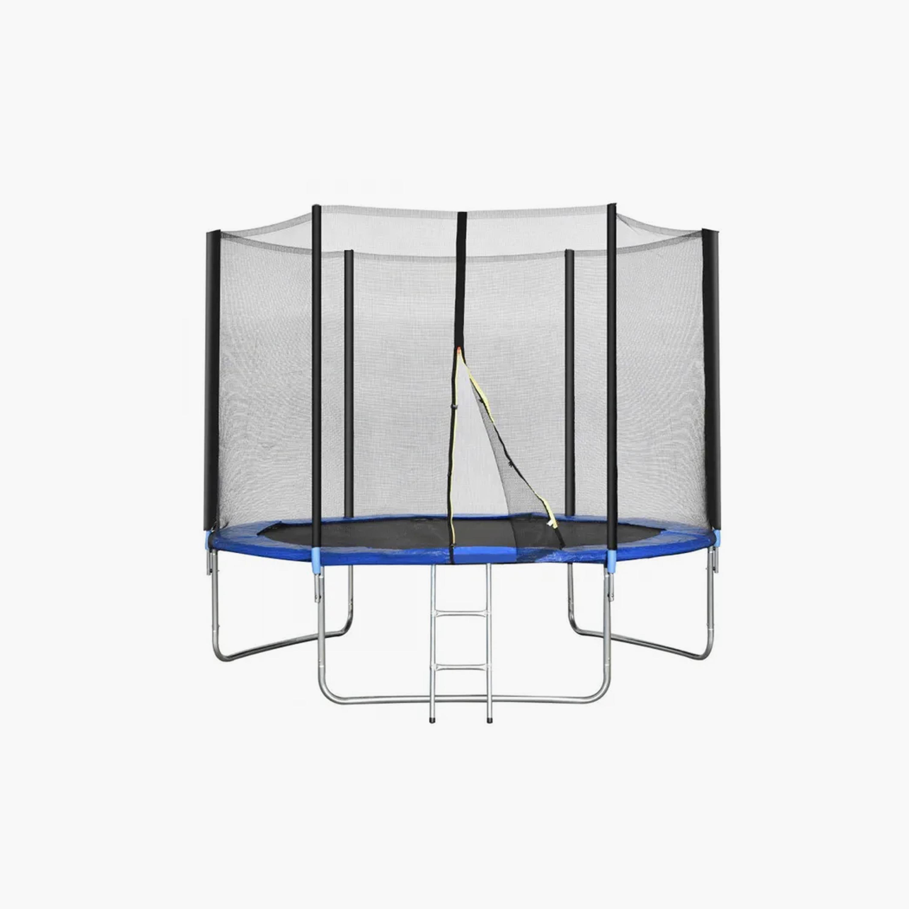 MYTS Jumping Rounded Trampoline with Safety Net - 8ft-toys-outdoor-playhousesandplayards-image-1