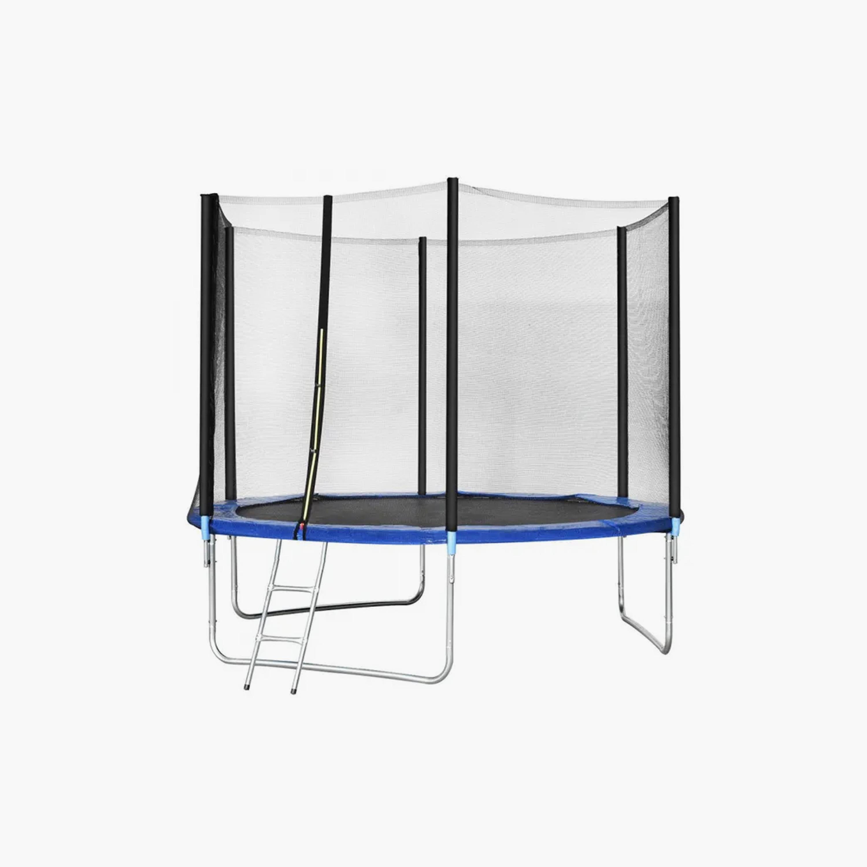 MYTS Jumping Rounded Trampoline with Safety Net - 8ft-toys-outdoor-playhousesandplayards-image-3