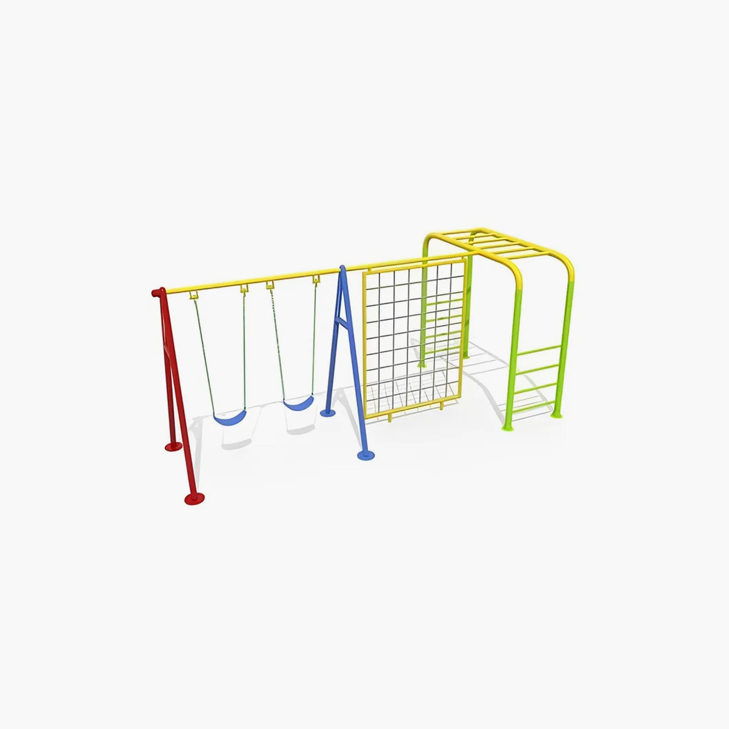 MYTS Outdoor Backyard Monkey Climbing Hanging Bars & Swing - Assorted-toys-outdoor-sports-image-3