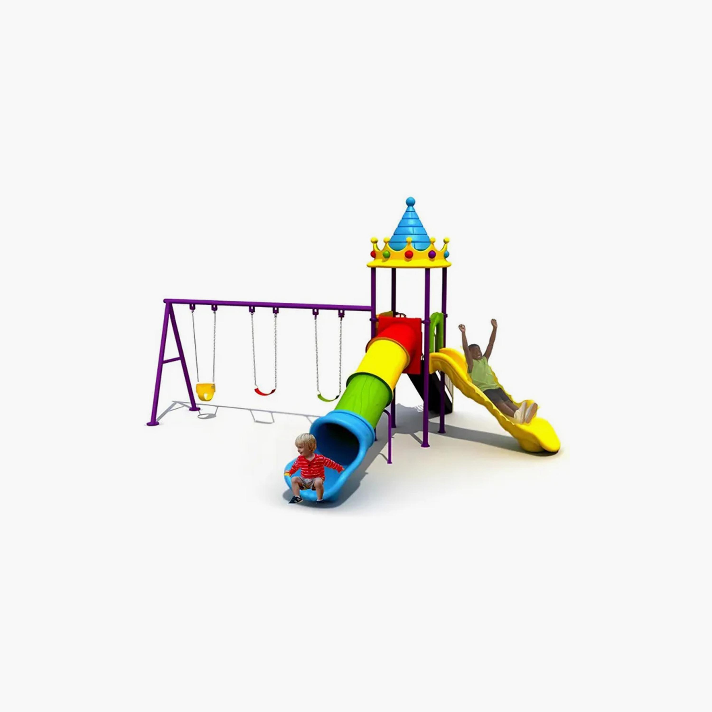 أرجوحة وزلاقة من سلسلة فان للفناء الخلفي خارجي من مايتس-toys-outdoor-slidesandswings-image-2