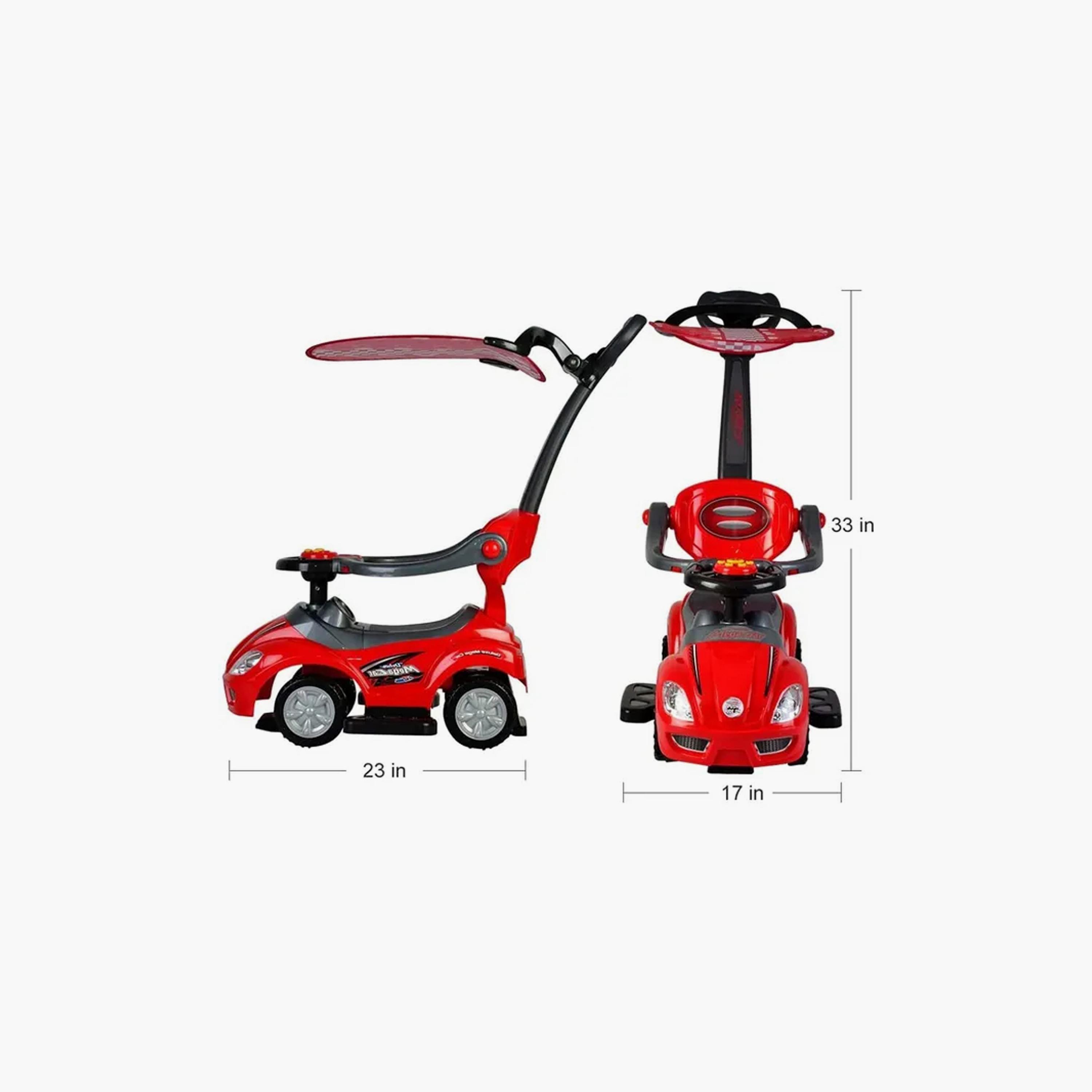 سيارة ركوب ودفع 3 في 1 مزودة بمظلة وواقي شمس من مايتس-toys-outdoor-bikesandrideons-manualrideons-image-2
