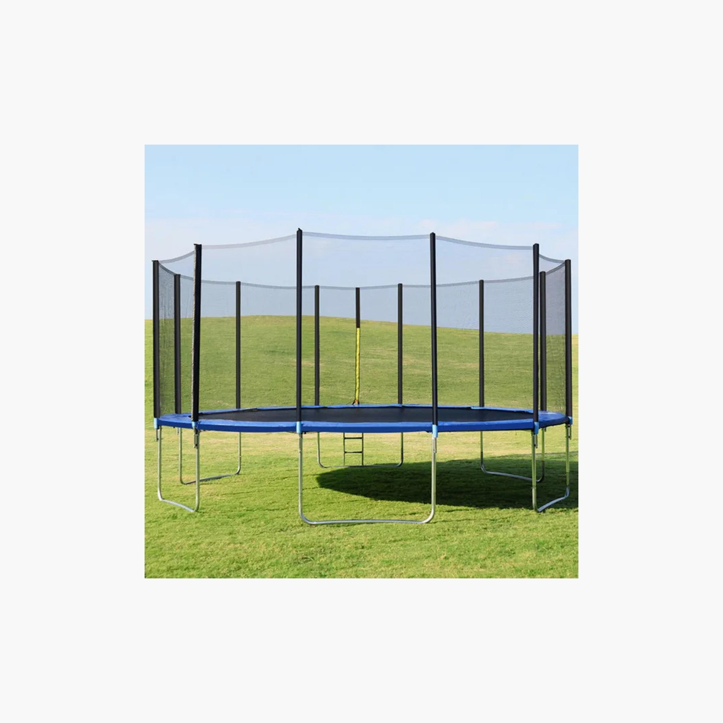 ترامبولين دائري للفناء الخلفي خارجي - 14 قدمًا من مايتس-toys-outdoor-playhousesandplayards-image-2