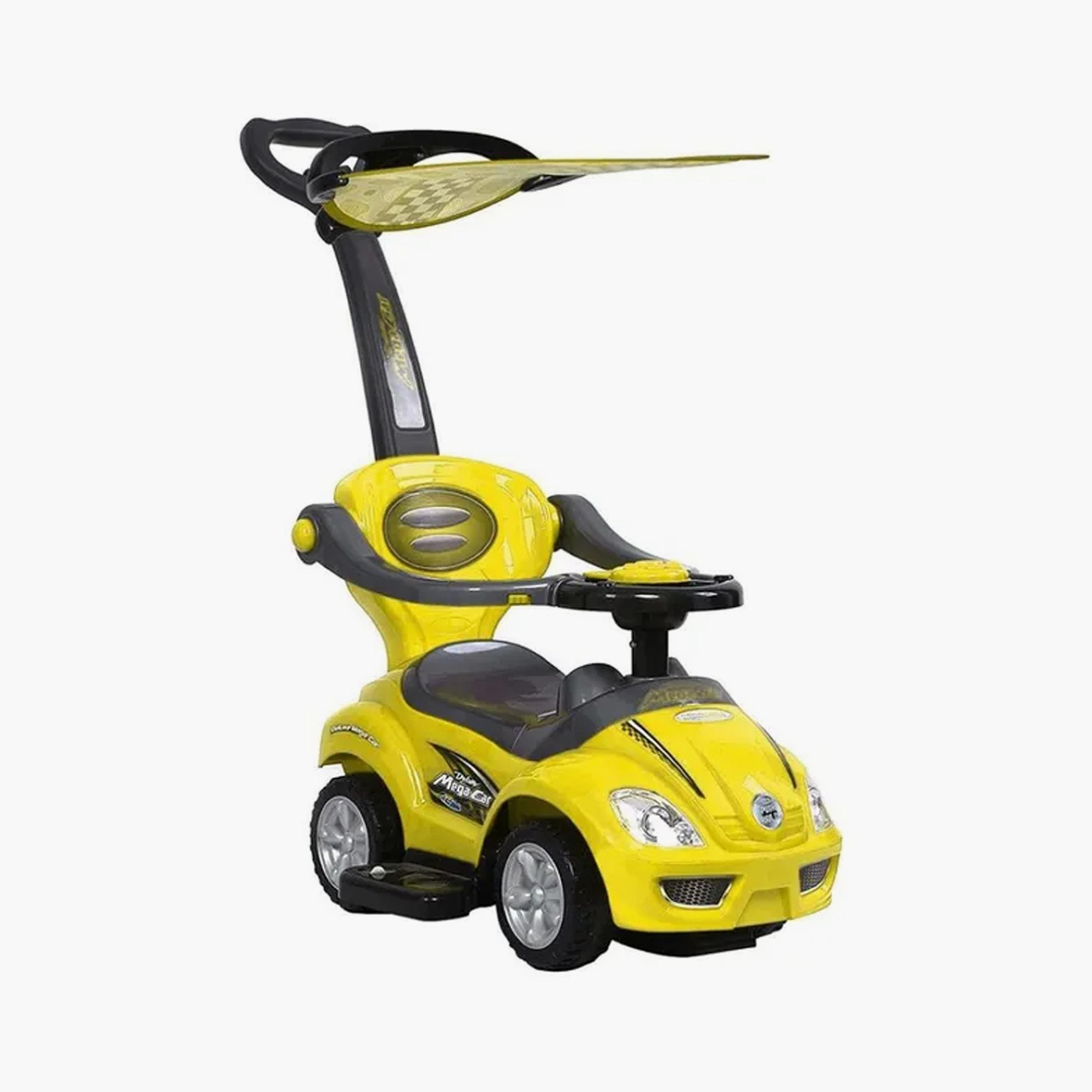 MYTS 3-in-1 Ride-On Push Car with Canopy & Sun Visor-toys-outdoor-bikesandrideons-manualrideons-image-1