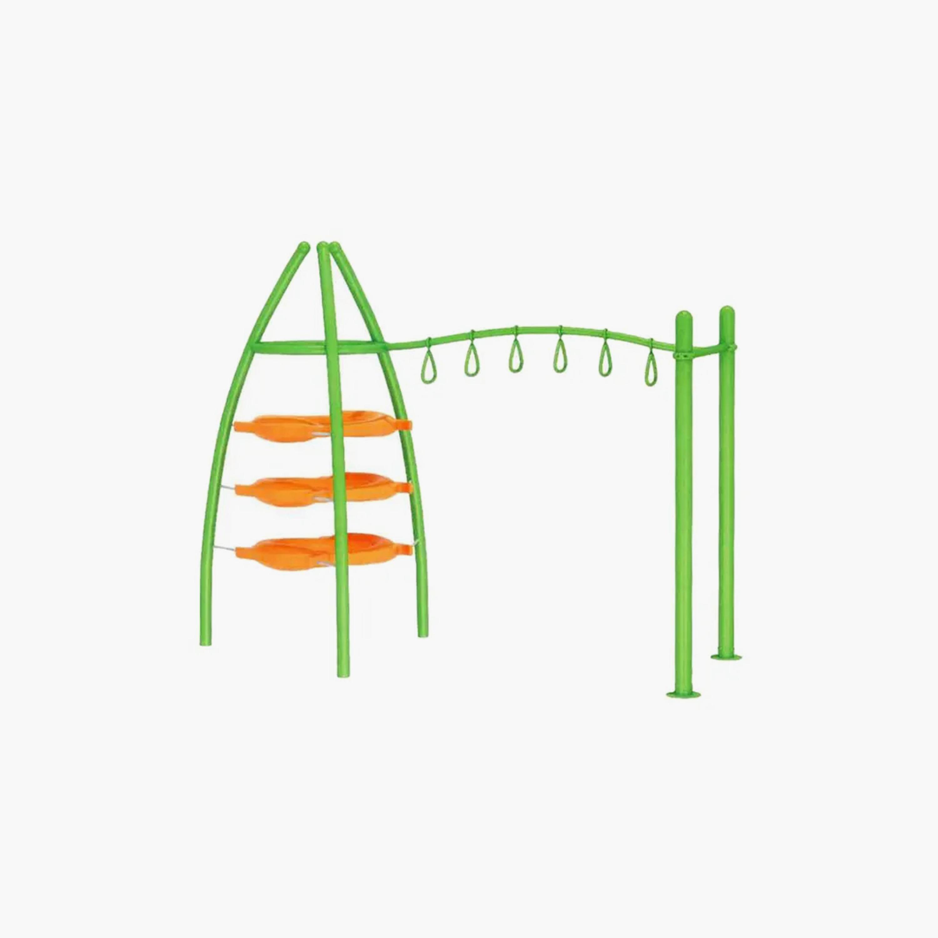 MYTS Outdoor Backyard Monkey Climber Ring & Hangers-toys-outdoor-sports-image-1