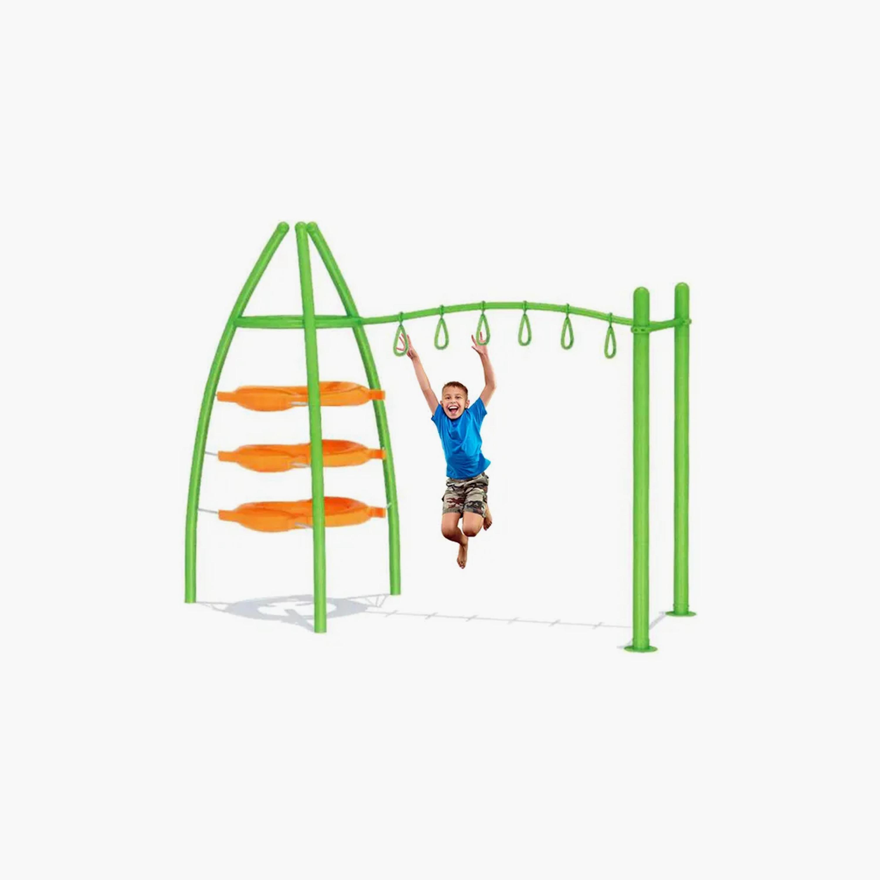 MYTS Outdoor Backyard Monkey Climber Ring & Hangers-toys-outdoor-sports-image-2