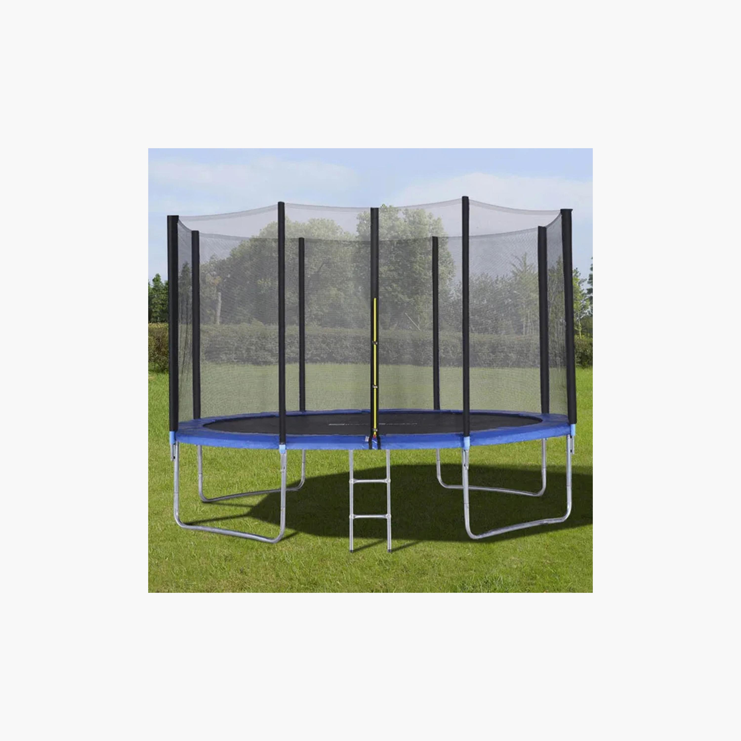 MYTS Outdoor Backyard Rounded Trampoline - 12ft-toys-outdoor-playhousesandplayards-image-4