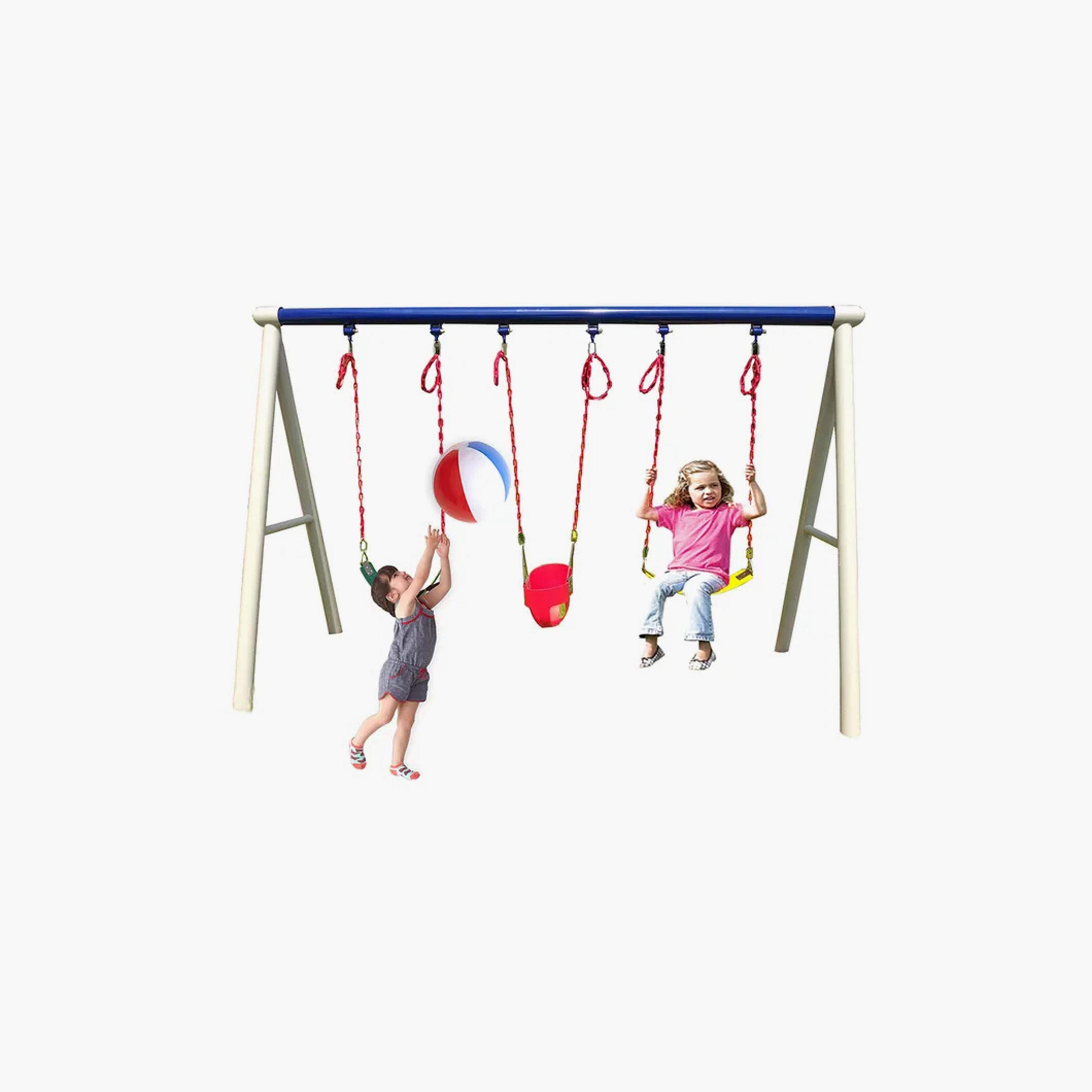 MYTS Outdoor Backyard Metal Play Swing - 250 cm-toys-outdoor-slidesandswings-image-2