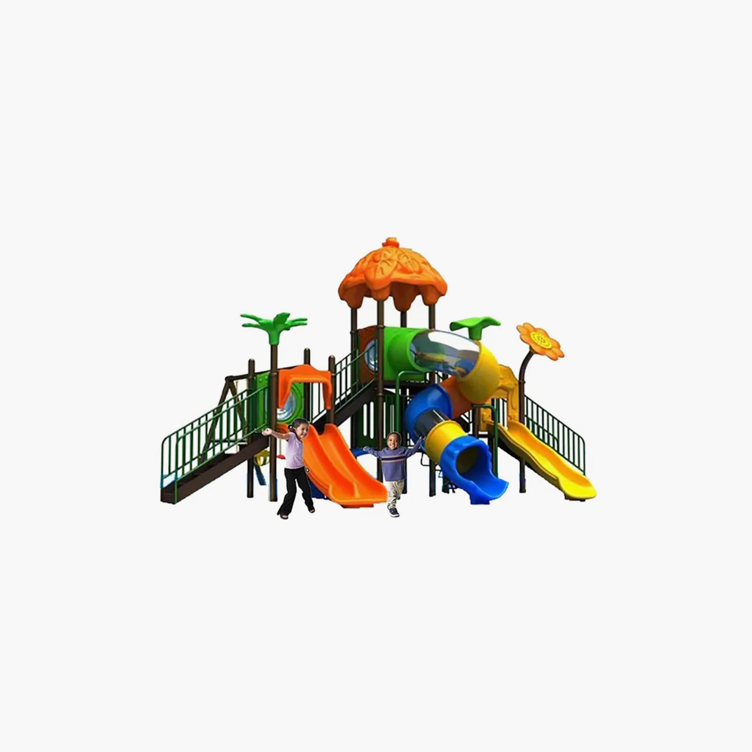 MYTS Kids' Outdoor Mega Palm Playground Slide Set-toys-outdoor-playhousesandplayards-image-2