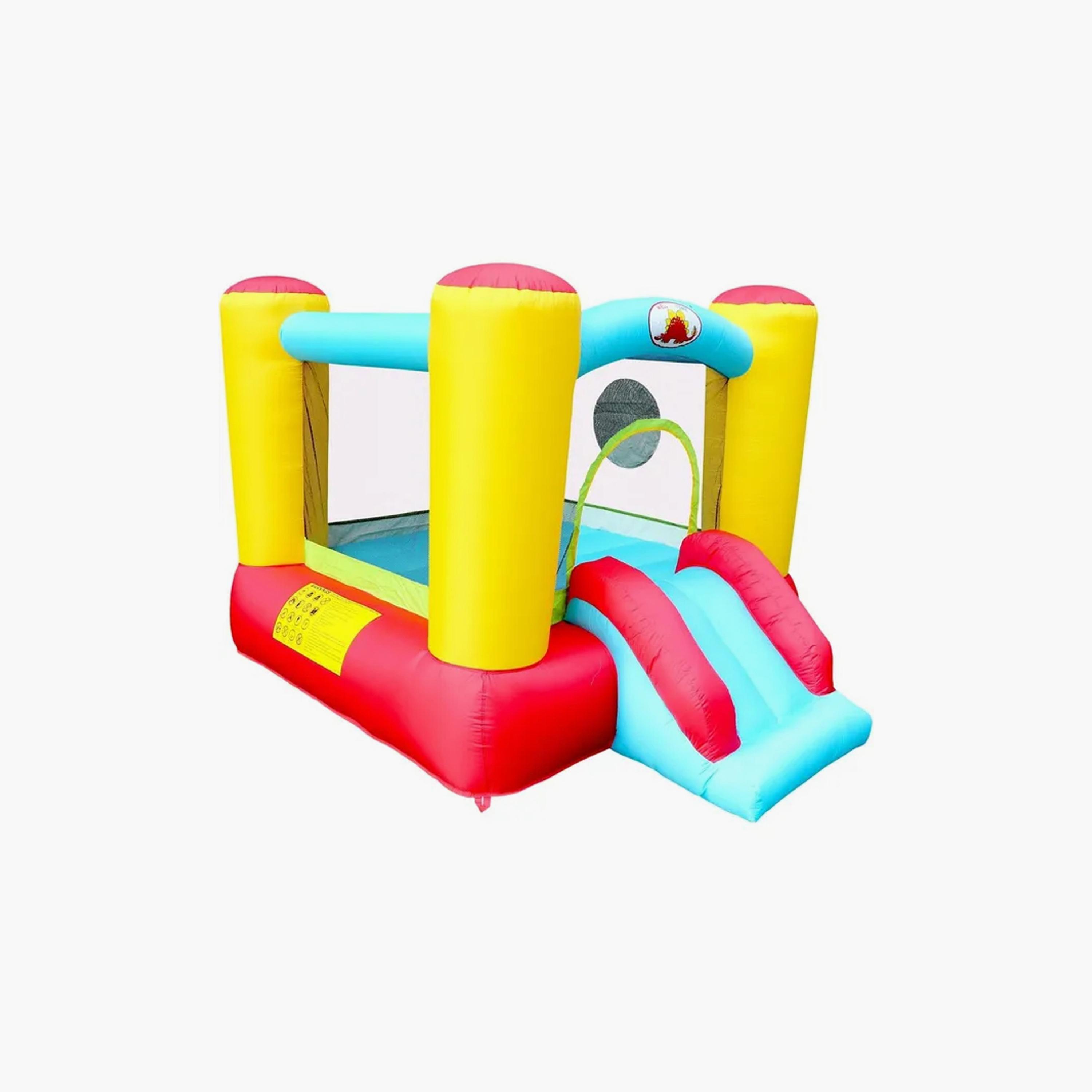 MYTS Compact Inflatable Bounce House with Slide & Basketball Hoop-toys-outdoor-sports-image-1