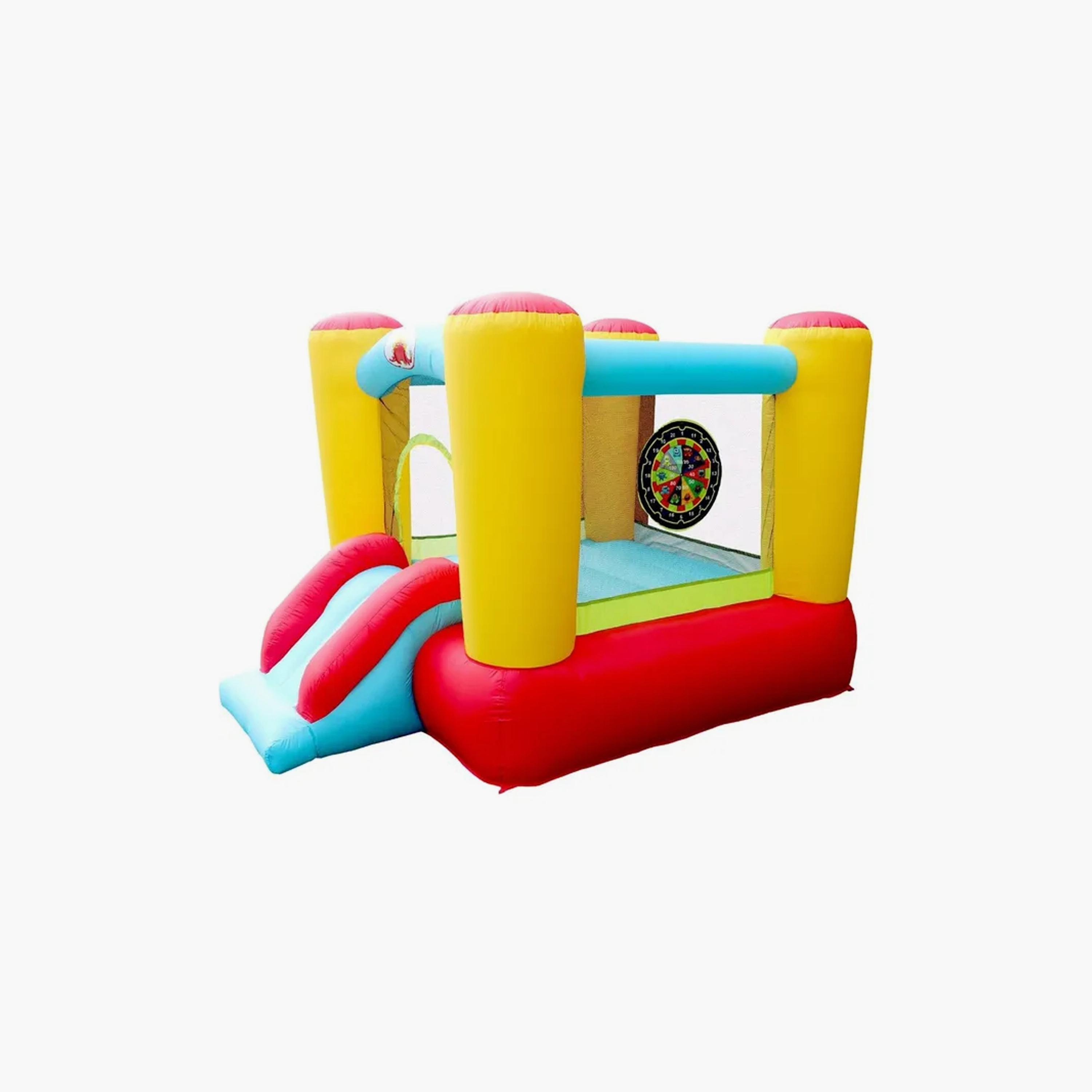 MYTS Compact Inflatable Bounce House with Slide & Basketball Hoop-toys-outdoor-sports-image-2