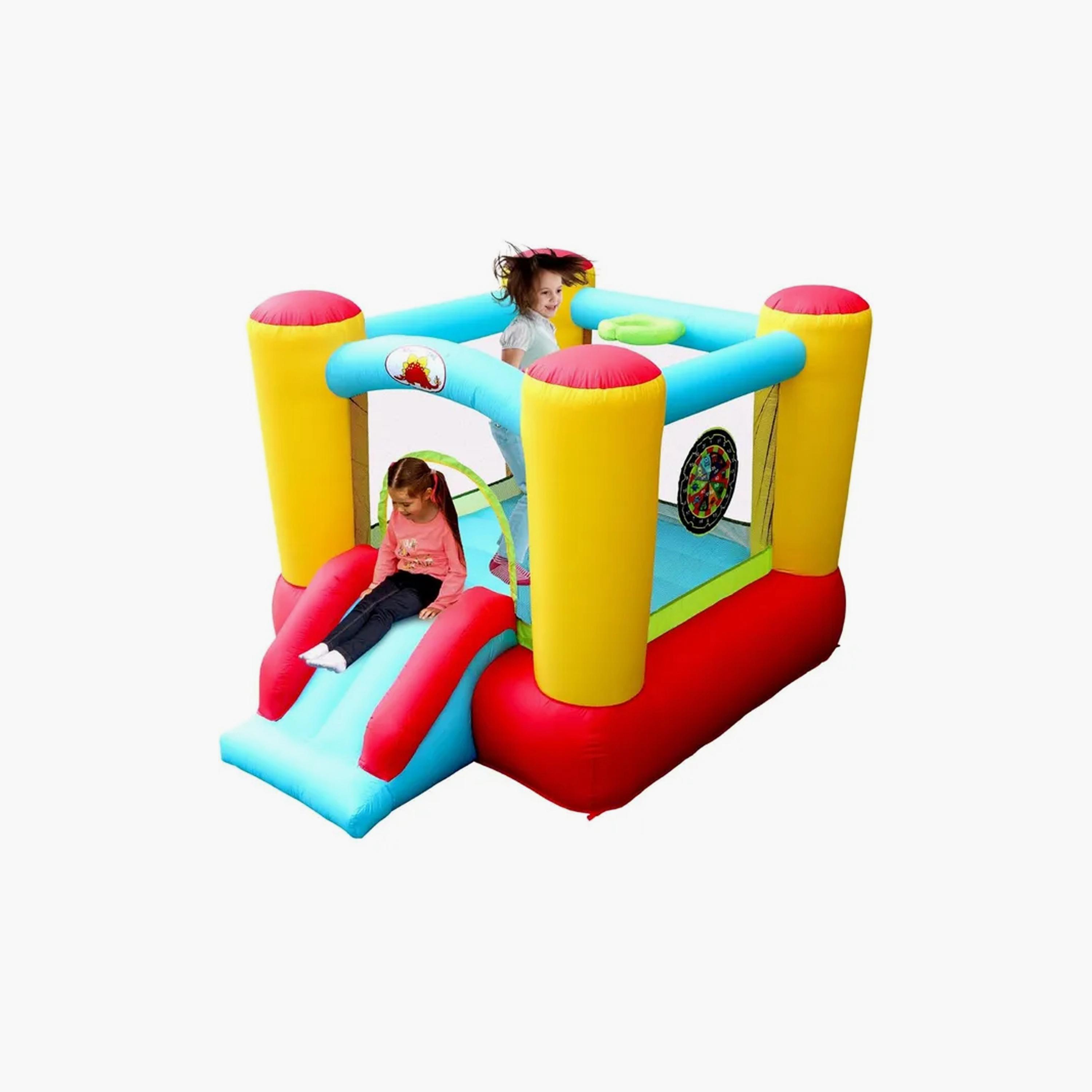 MYTS Compact Inflatable Bounce House with Slide & Basketball Hoop-toys-outdoor-sports-image-3
