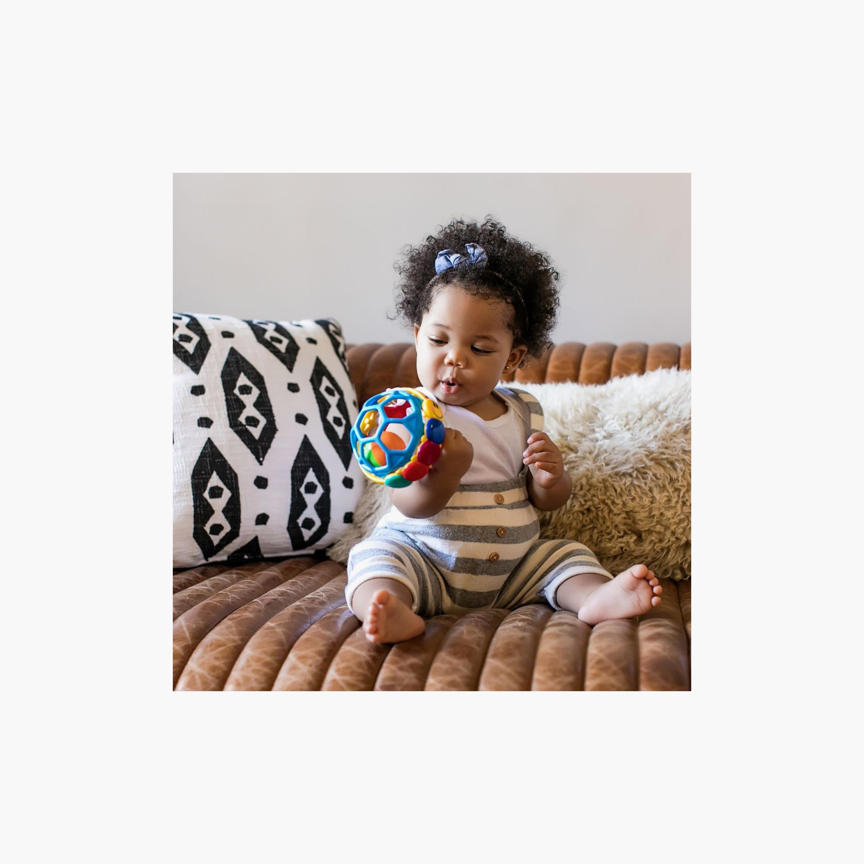 Baby Einstein BPA Free Bendy Ball Rattle Toy - 3 Months+-toys-babyandtoddlertoys-rattlesandteethers-image-5