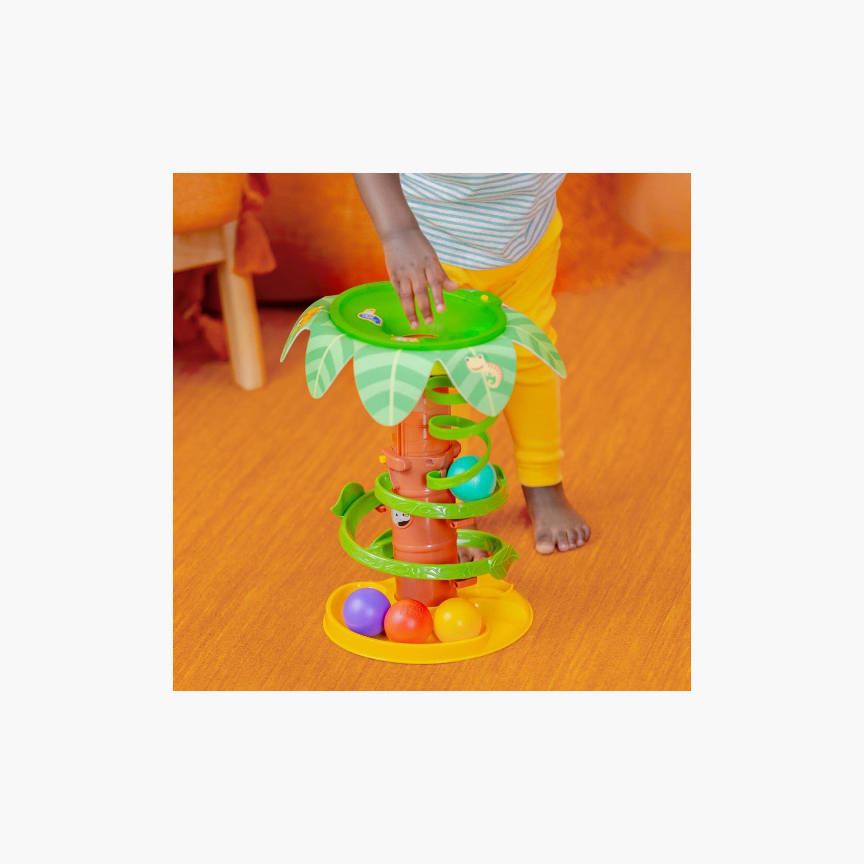 Bright Starts Tropical Twirl Ball Play Toy with Light & Music - 6 Months+-toys-babyandtoddlertoys-lightsandmusicaltoys-image-5