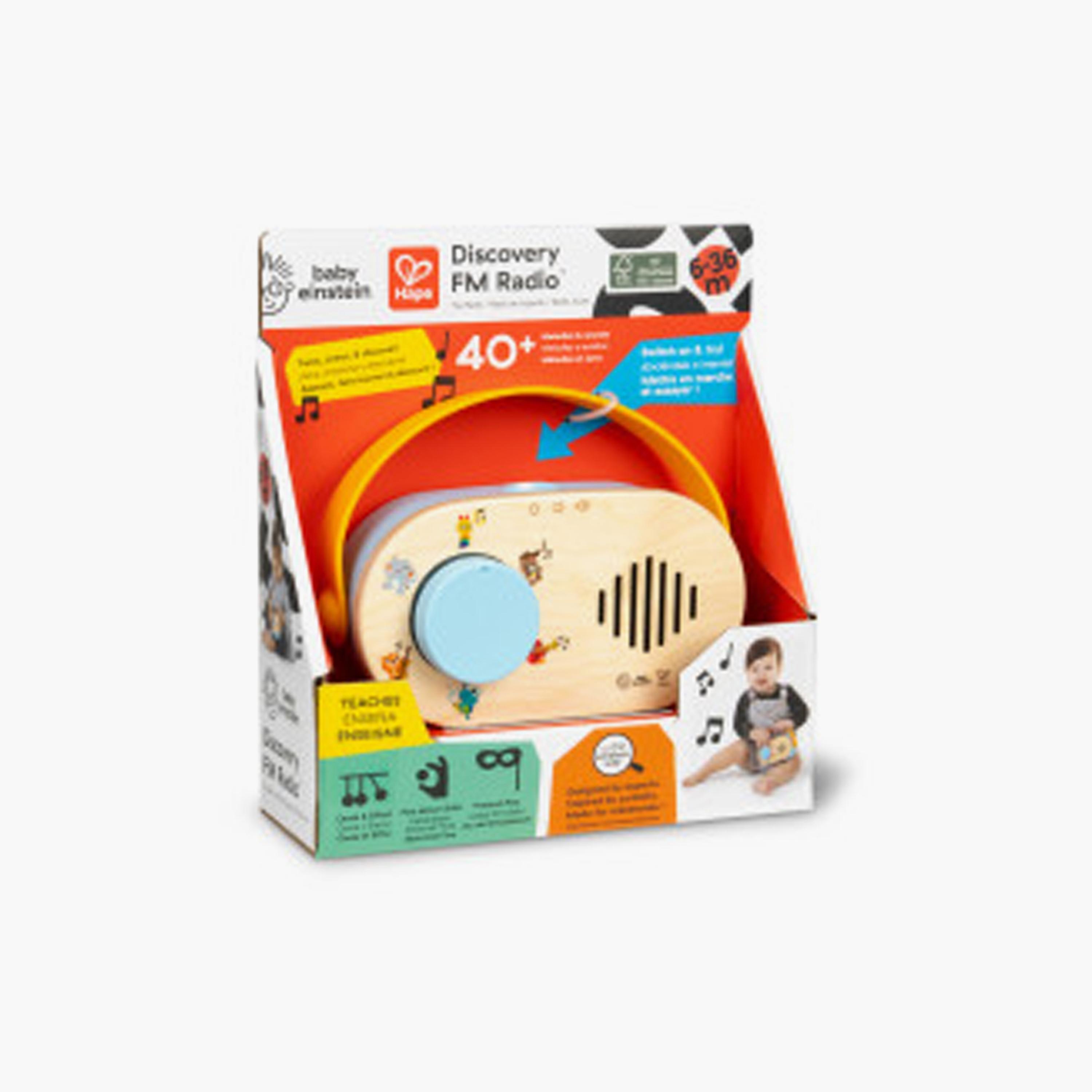 Baby Einstein Hape Discovery Radio Toy with Light & Music - 6 Months+-toys-babyandtoddlertoys-lightsandmusicaltoys-image-7