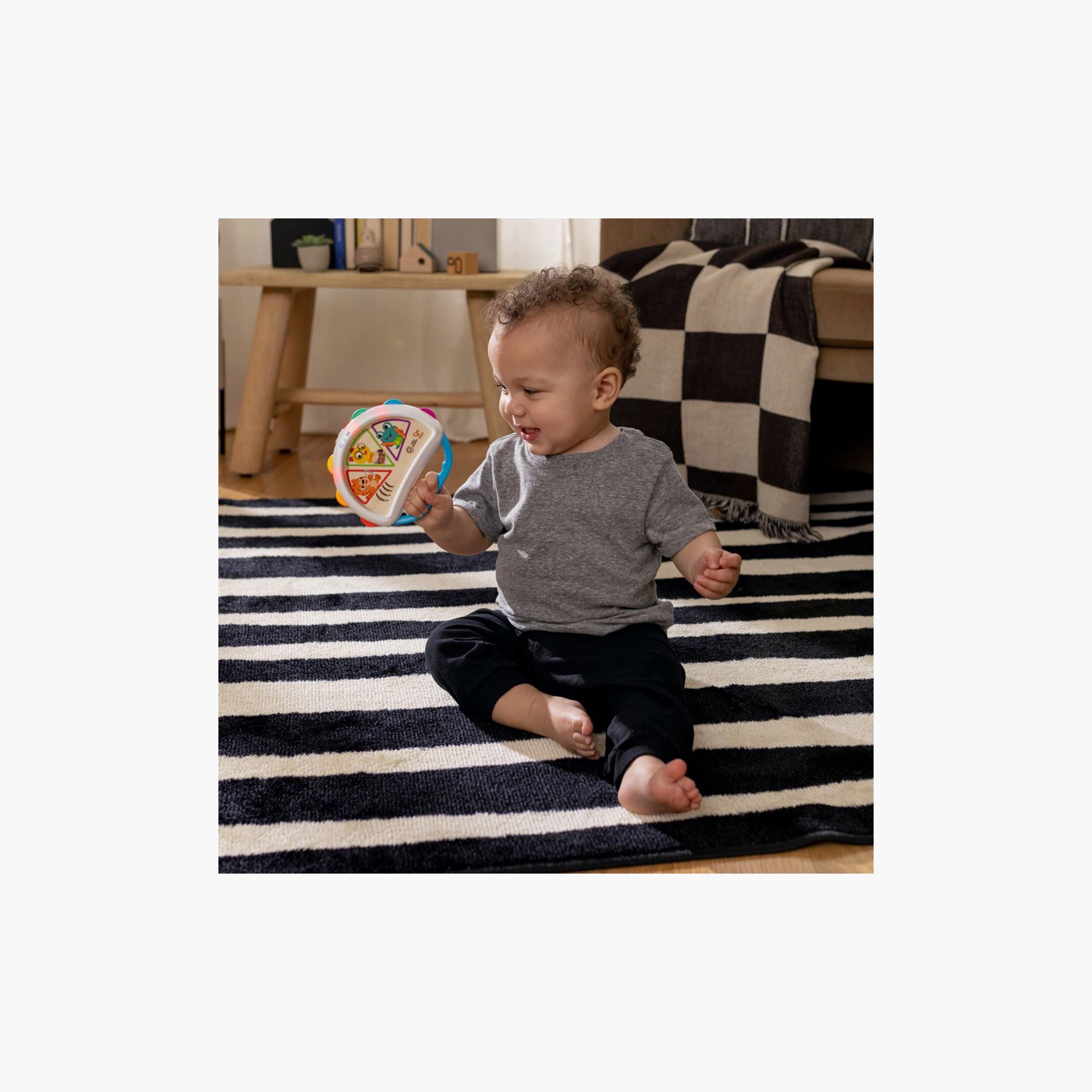Baby Einstein Hape Tap & Shake Magic Touch Tambourine Musical Toy - 6 Months+-toys-educational-musicaltoys-image-2