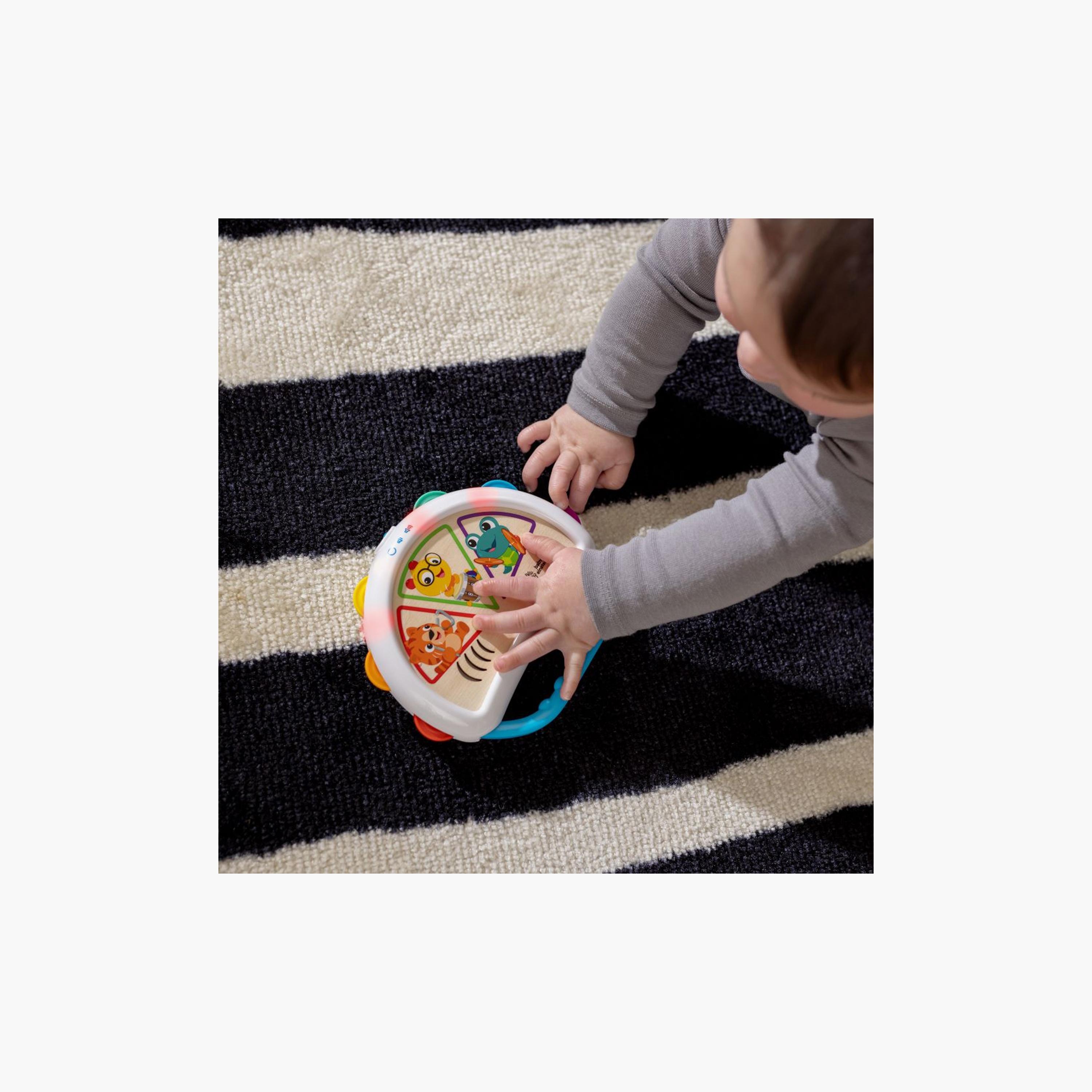 Baby Einstein Hape Tap & Shake Magic Touch Tambourine Musical Toy - 6 Months+-toys-educational-musicaltoys-image-3