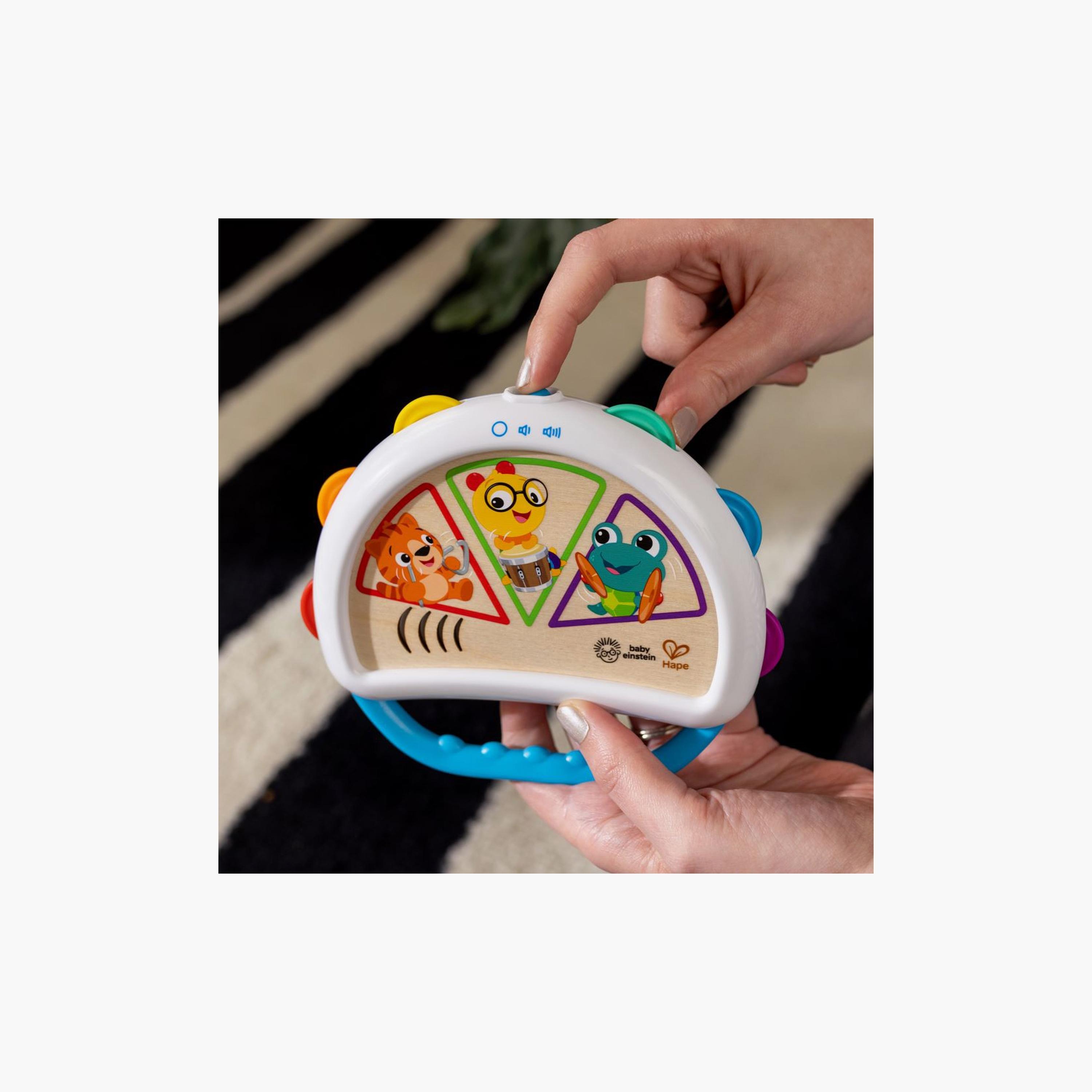 Baby Einstein Hape Tap & Shake Magic Touch Tambourine Musical Toy - 6 Months+-toys-educational-musicaltoys-image-7