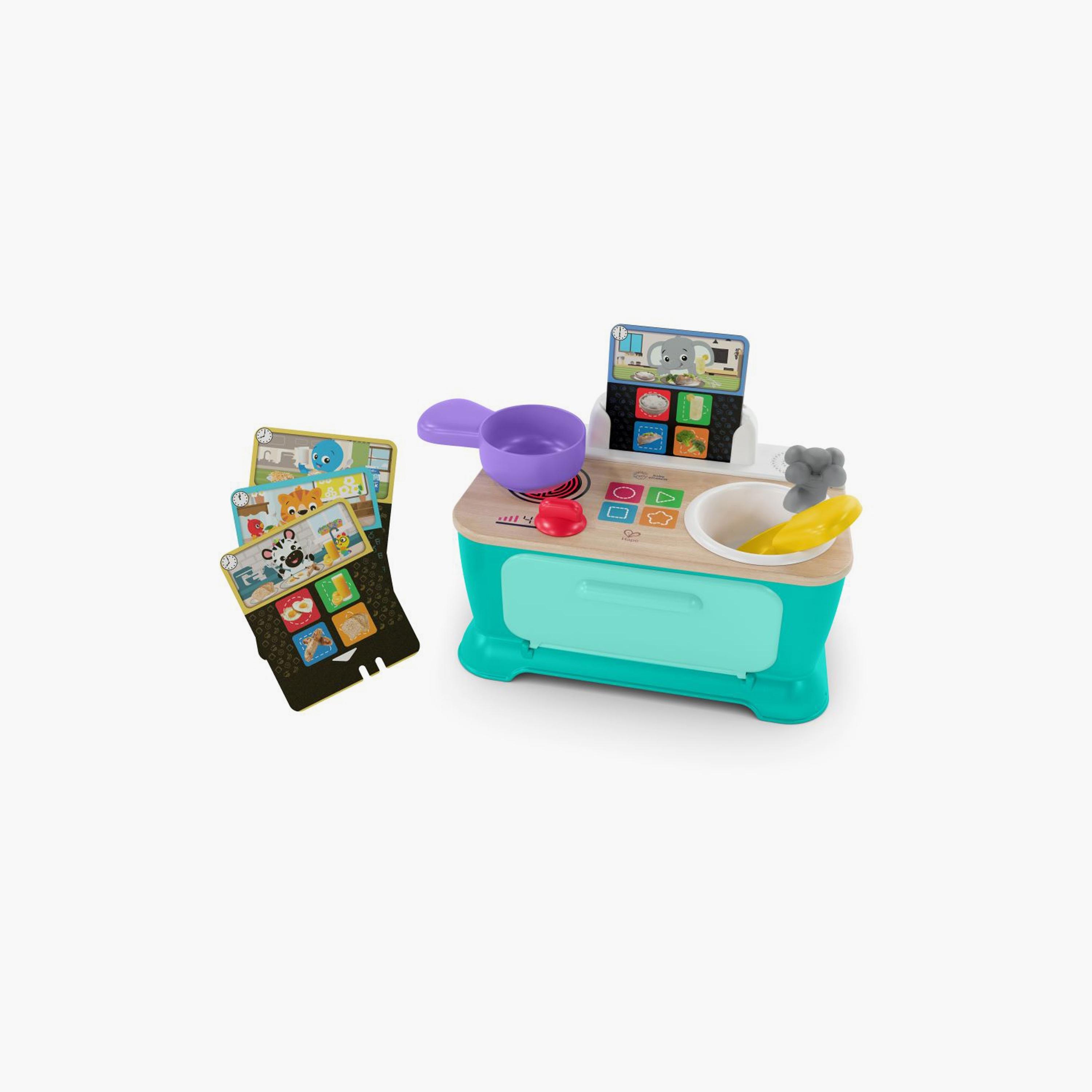 Baby Einstein Hape Magic Touch Kitchen Pretend to Cook Toy  with Light & Music - 9 Months+-toys-roleplay-kitchensets-image-1