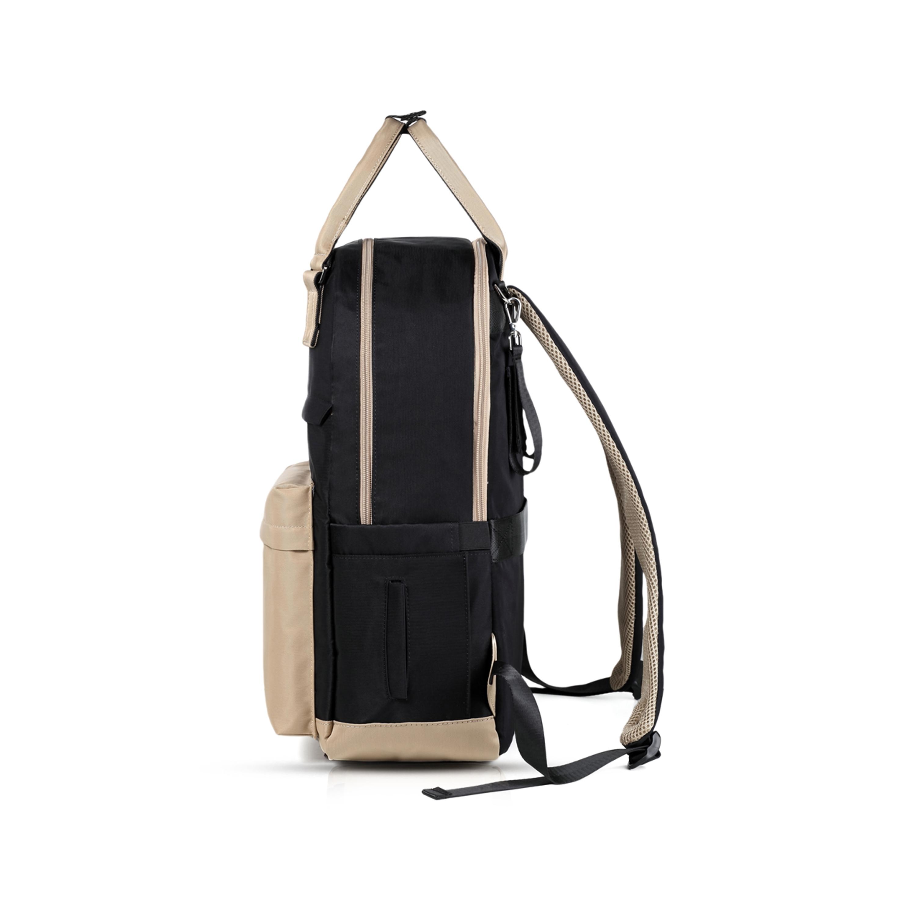 Little Story Kenzie Travel Diaper Backpack with Insulated Bottle Pocket-baby-diapering-diaperbags-image-9