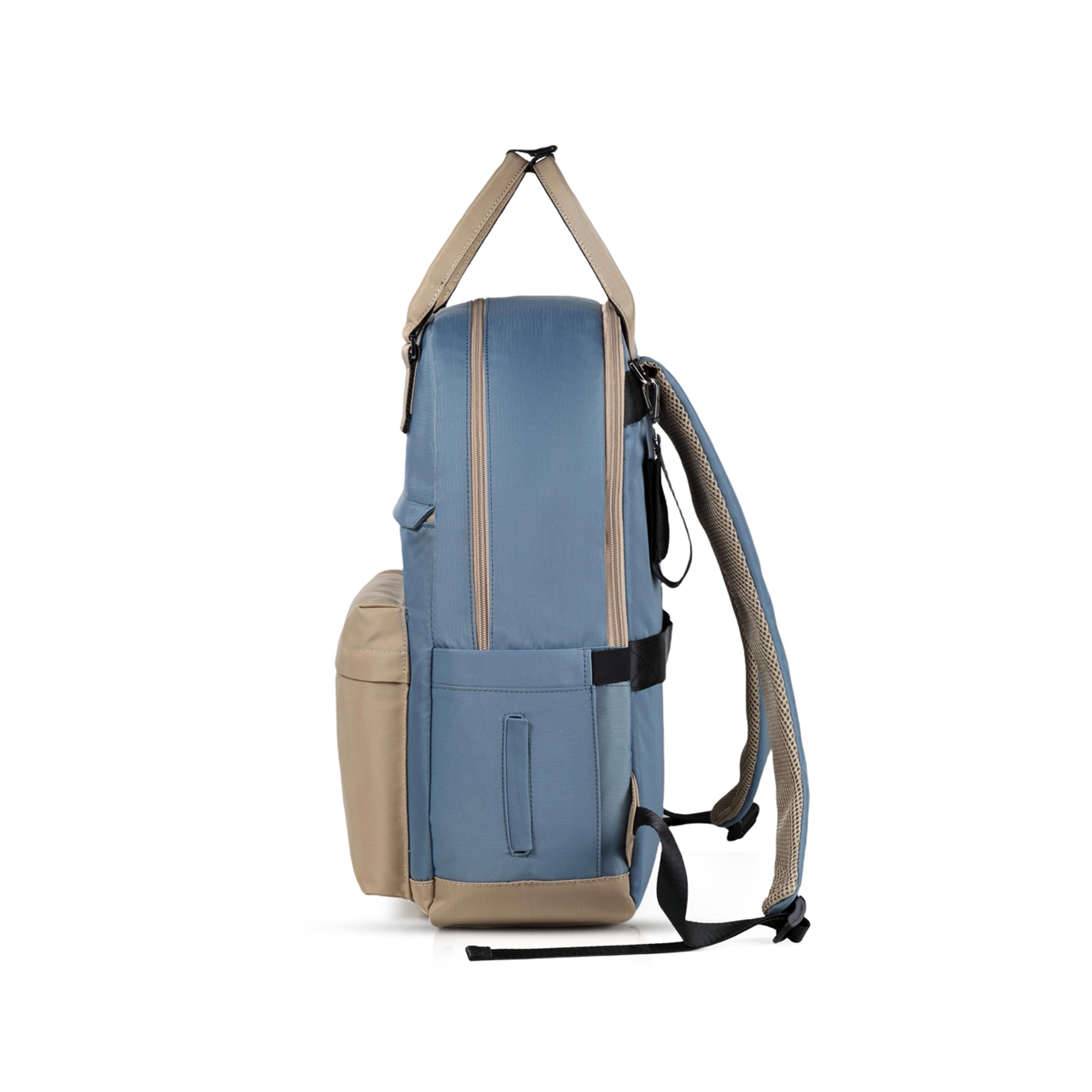 حقيبة ظهر صغيرة لحمل الحفاضات للسفر كينزي مع جيب معزول للزجاجات من ليتل ستوري-baby-diapering-diaperbags-image-2