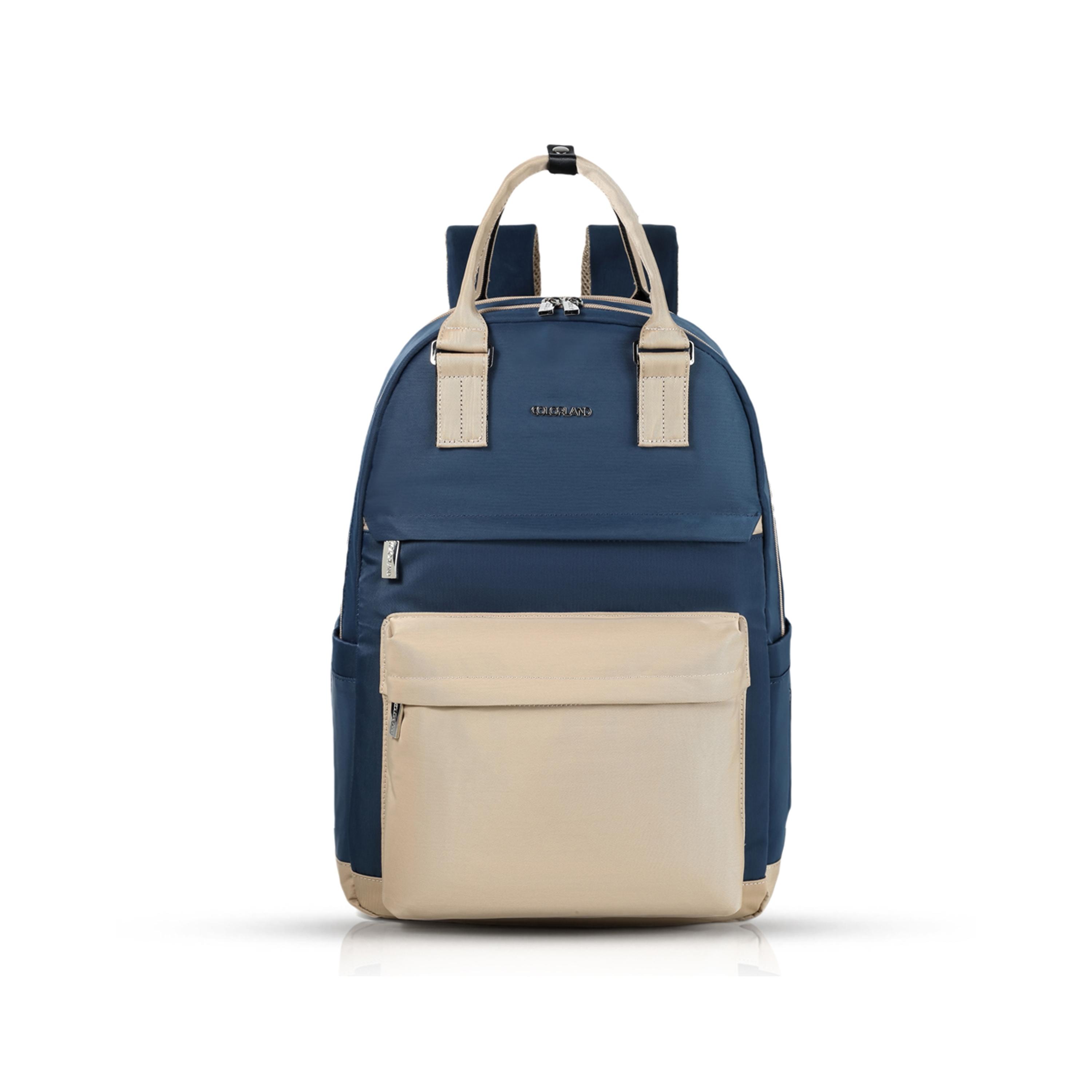 Little Story Kenzie Travel Diaper Backpack with Insulated Bottle Pocket-baby-gear-diaperbags-image-1