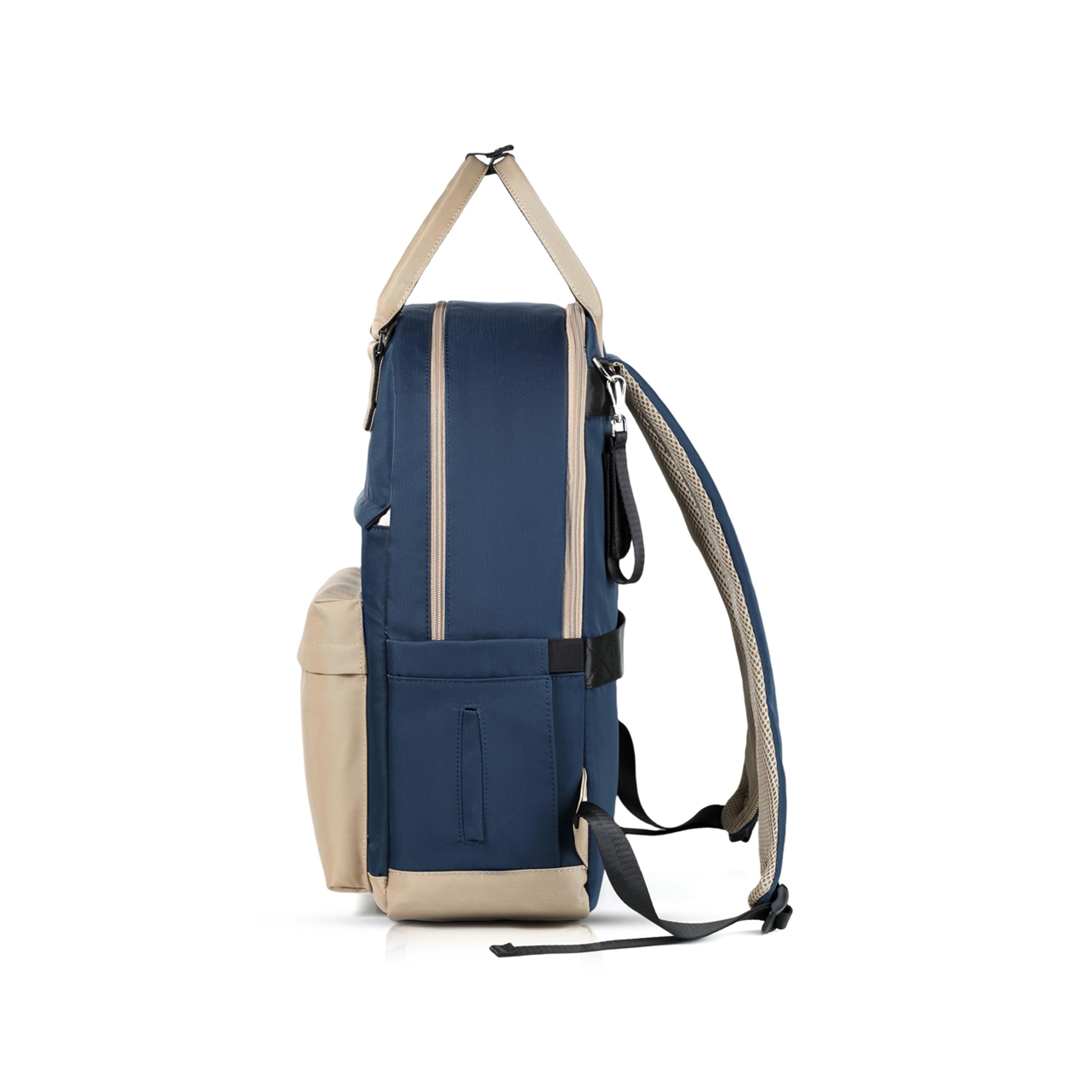 Little Story Kenzie Travel Diaper Backpack with Insulated Bottle Pocket-baby-gear-diaperbags-image-9