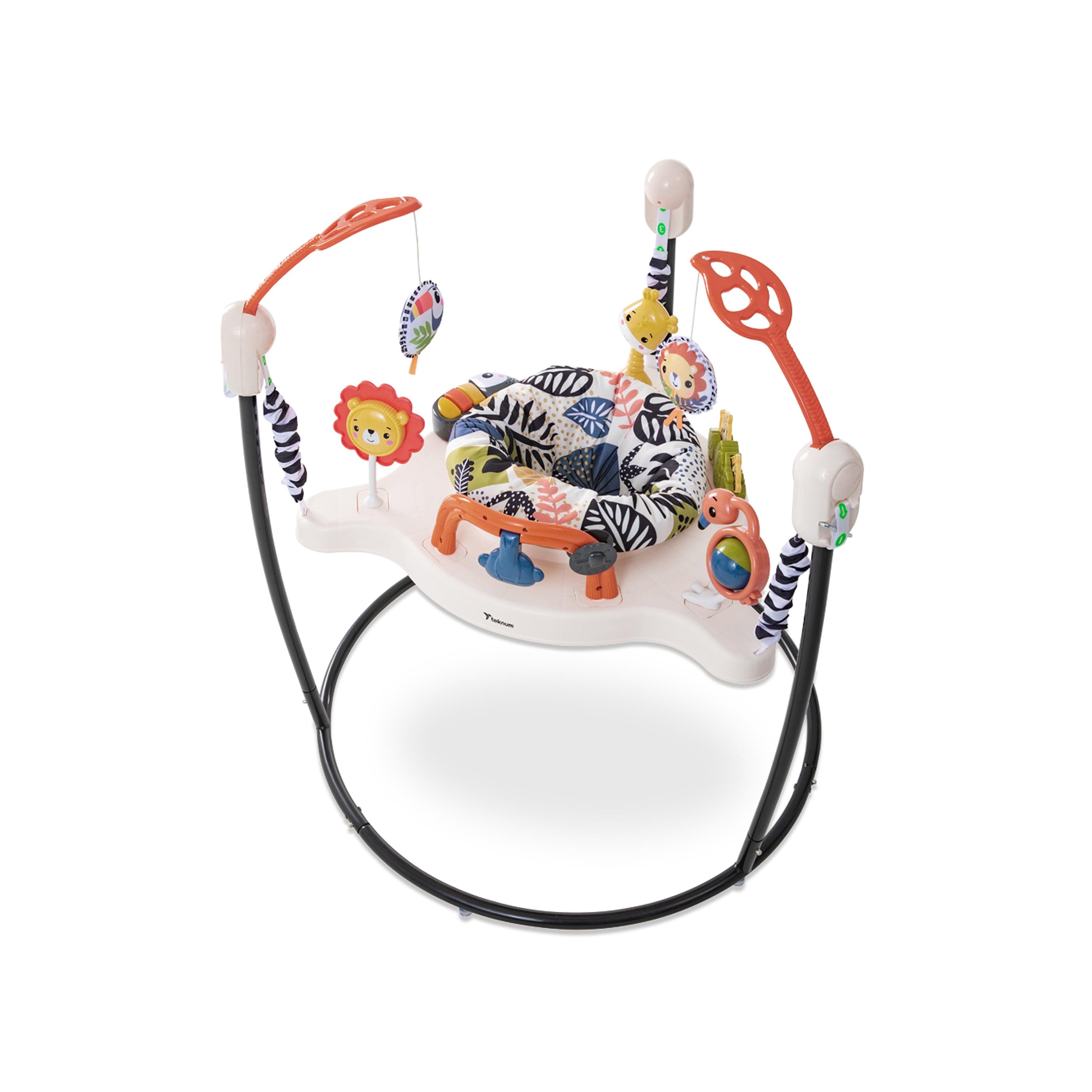 Teknum Baby Activity Jumper with Music & Toys - Blue-baby-infantactivity-bouncers-image-4