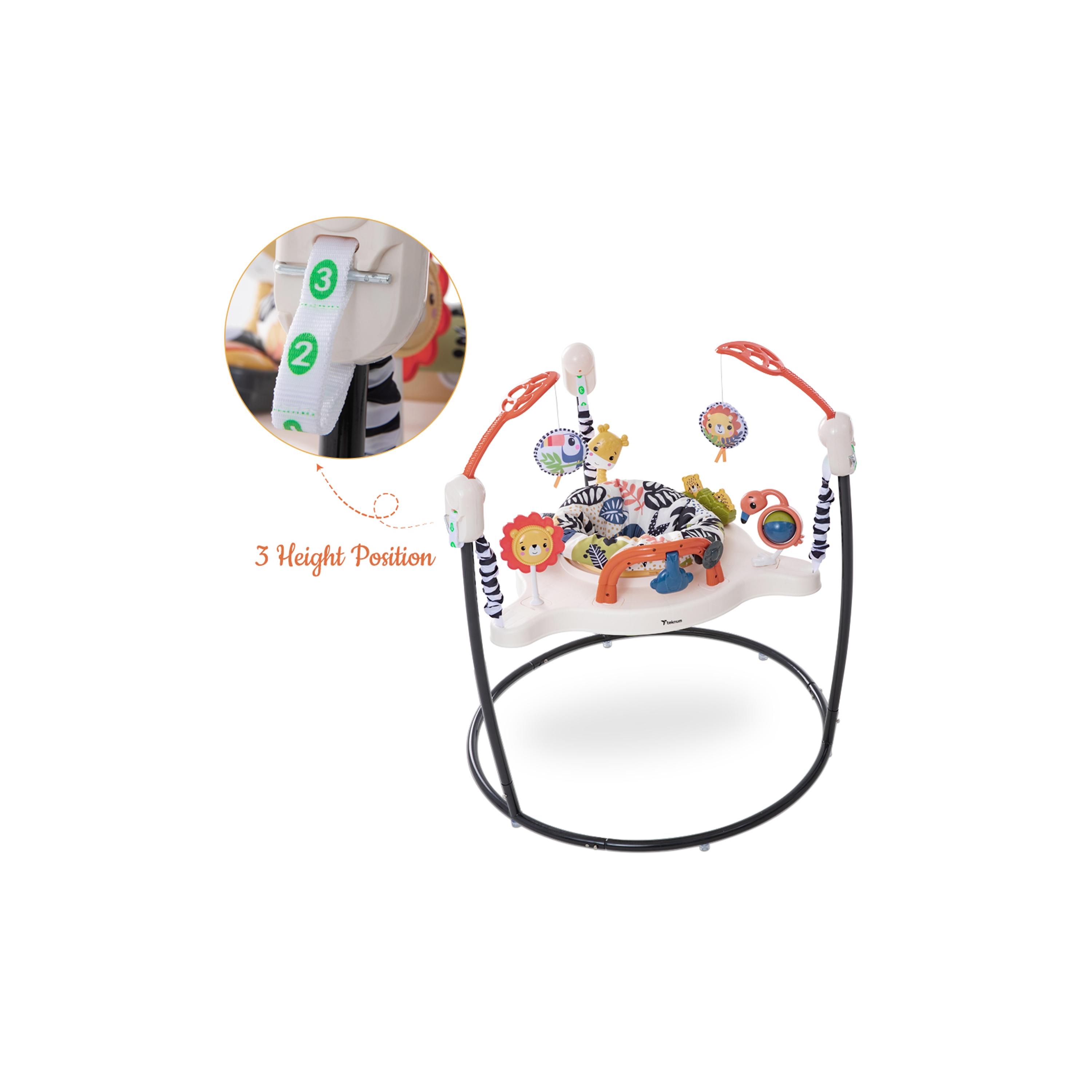 Teknum Baby Activity Jumper with Music & Toys - Blue-baby-infantactivity-bouncers-image-5