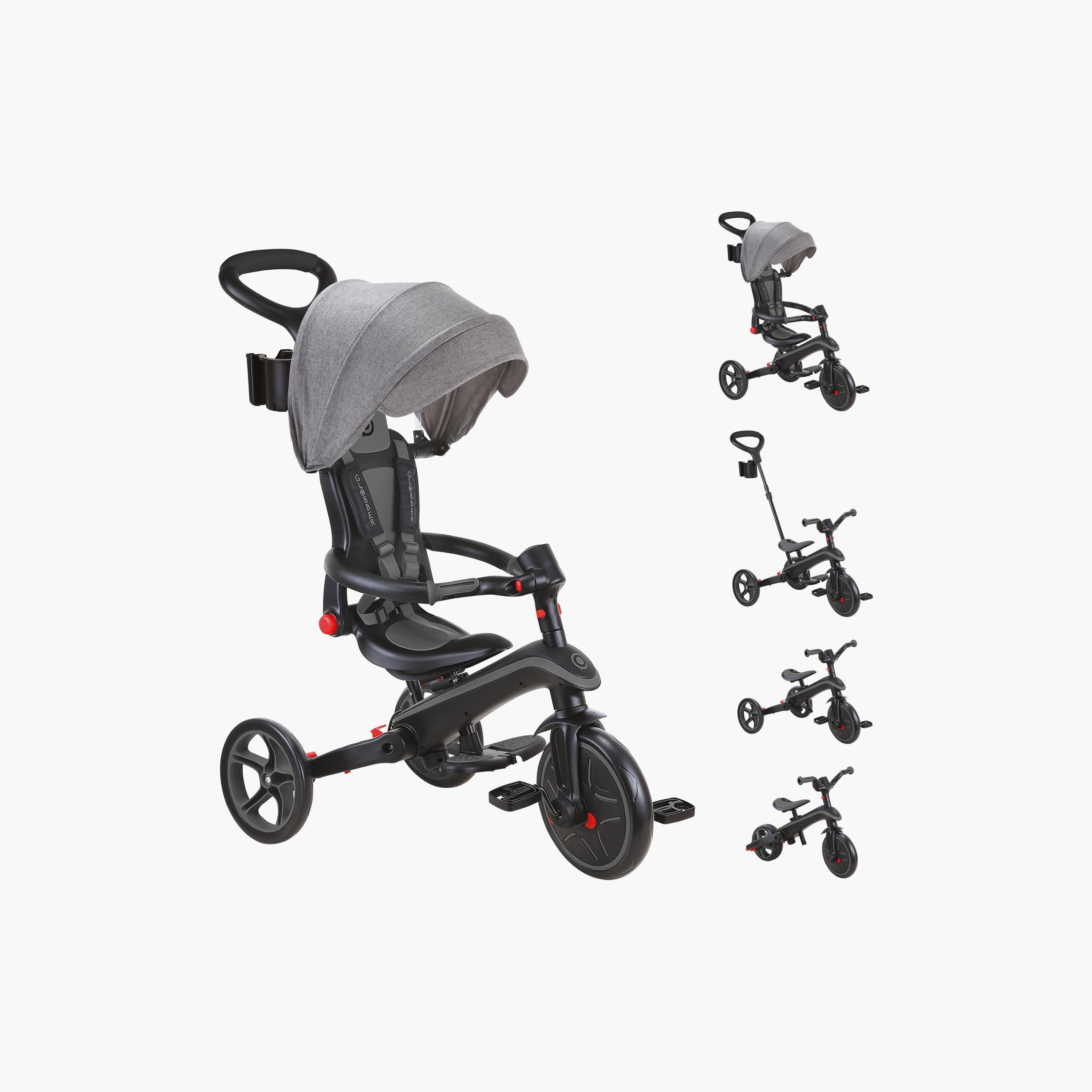 Globber 4-In-1 Foldable Explorer Trike Tricycle-toys-outdoor-bikesandrideons-trikes-image-4