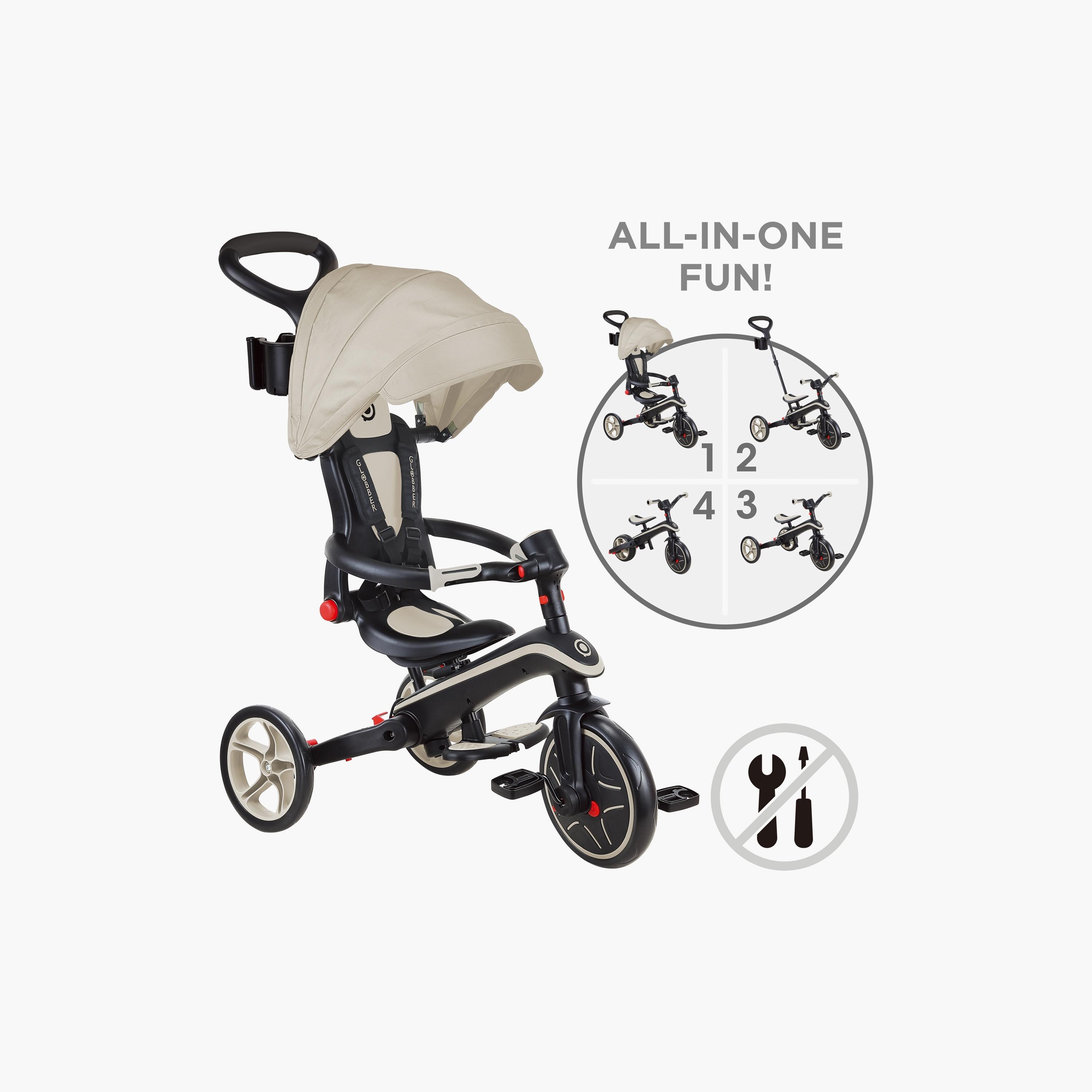 Globber 4-In-1 Foldable Explorer Trike Tricycle-toys-outdoor-bikesandrideons-trikes-image-5