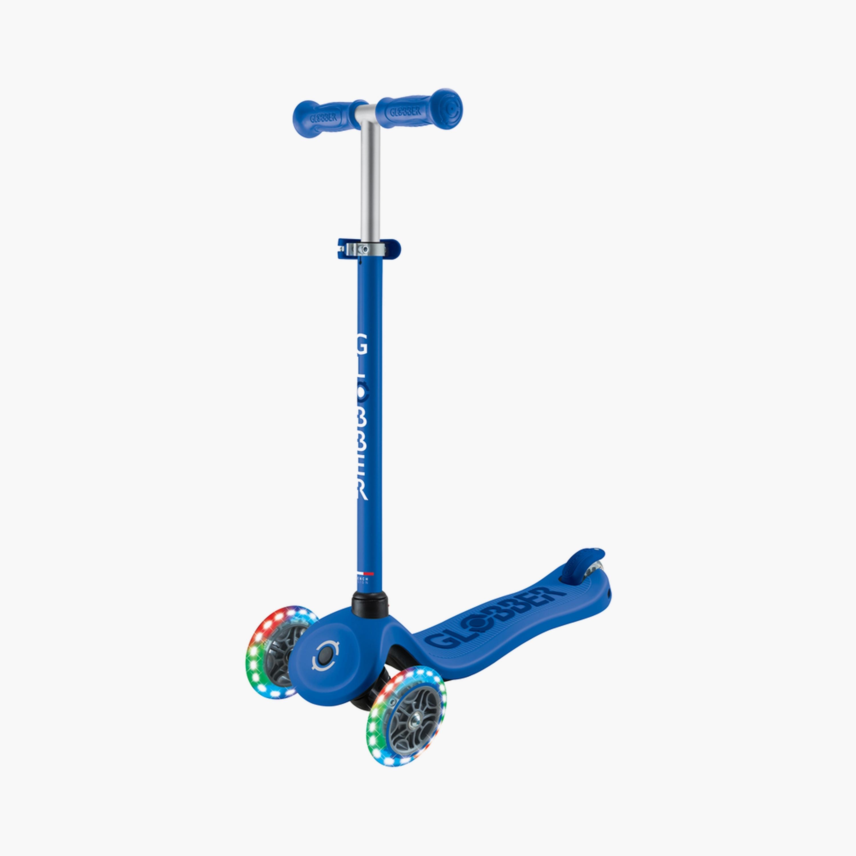 Globber 3-In-1 Go-Up Sporty Scooter with LED Wheels - Navy Blue-toys-outdoor-scooters-image-10