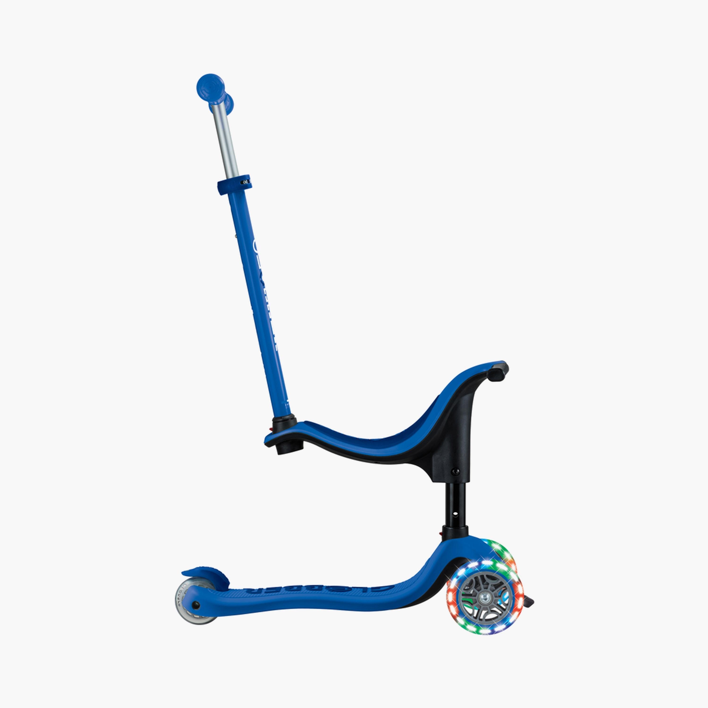 Globber 3-In-1 Go-Up Sporty Scooter with LED Wheels - Navy Blue-toys-outdoor-scooters-image-14
