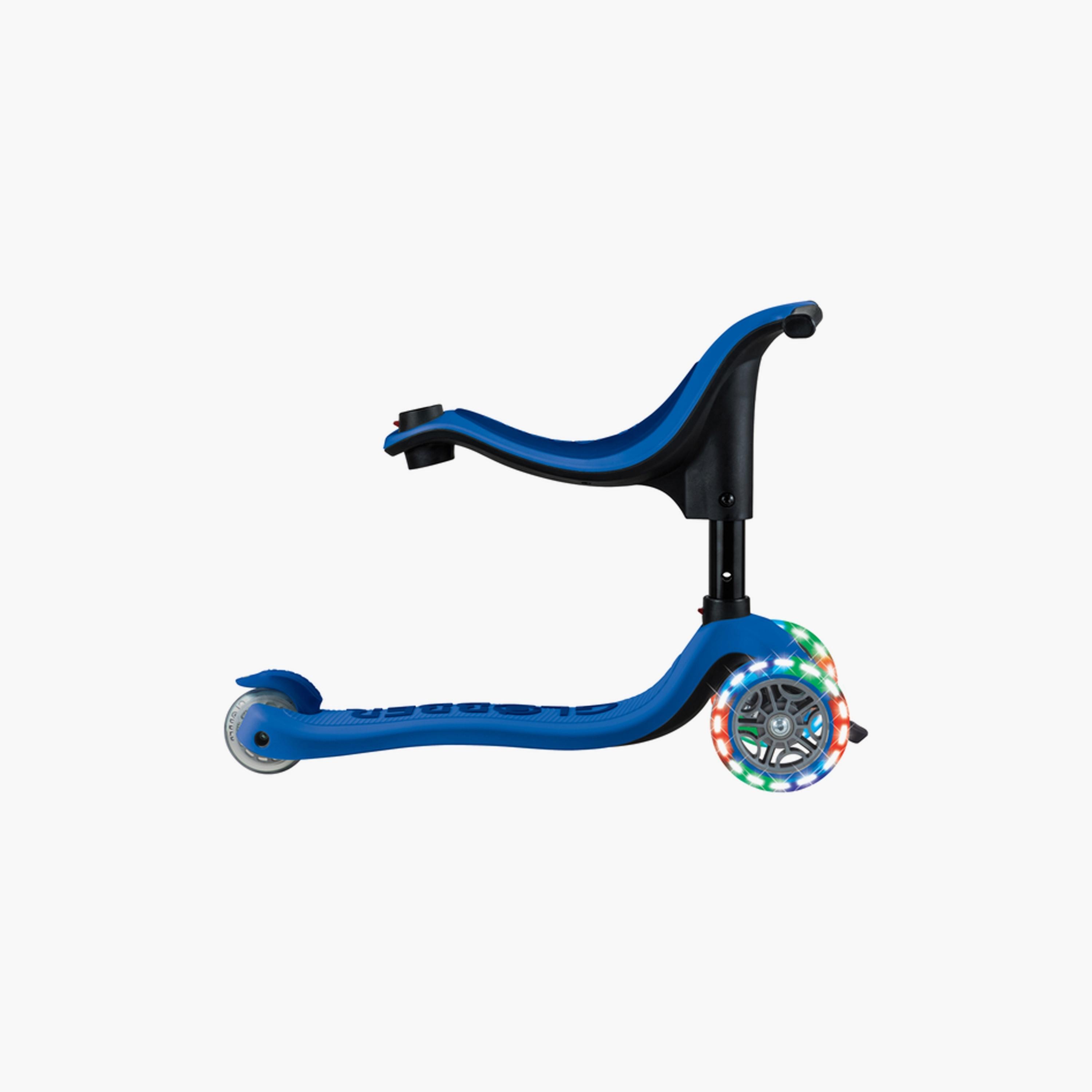 Globber 3-In-1 Go-Up Sporty Scooter with LED Wheels - Navy Blue-toys-outdoor-scooters-image-15