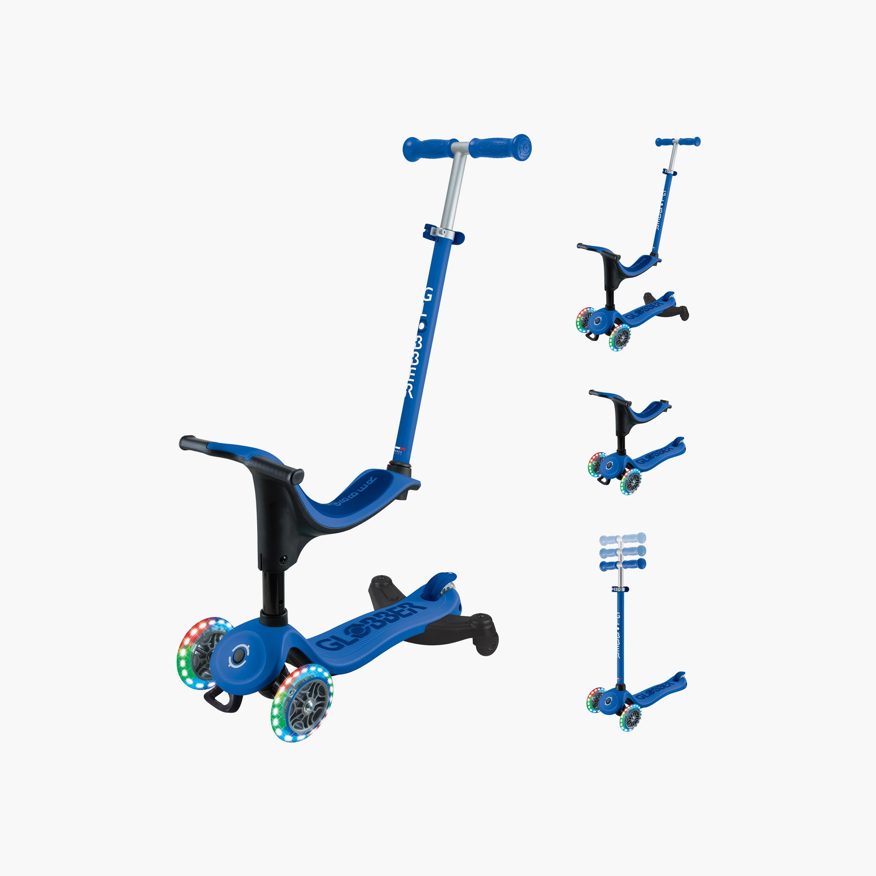سكوتر  جو-أب سبورتي لايتس 3 في 1 360 مع عجلات LED من جلوبر-toys-outdoor-scooters-image-4