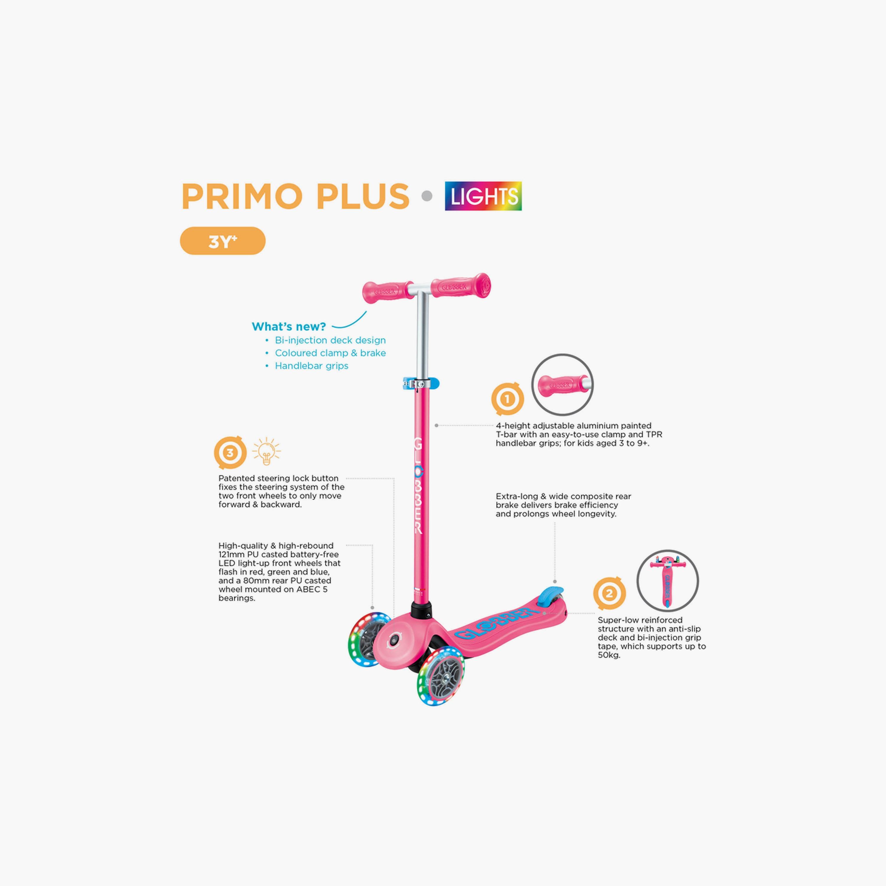سكوتر بريمو بلس مع عجلات LED من جلوبر-toys-outdoor-scooters-image-34