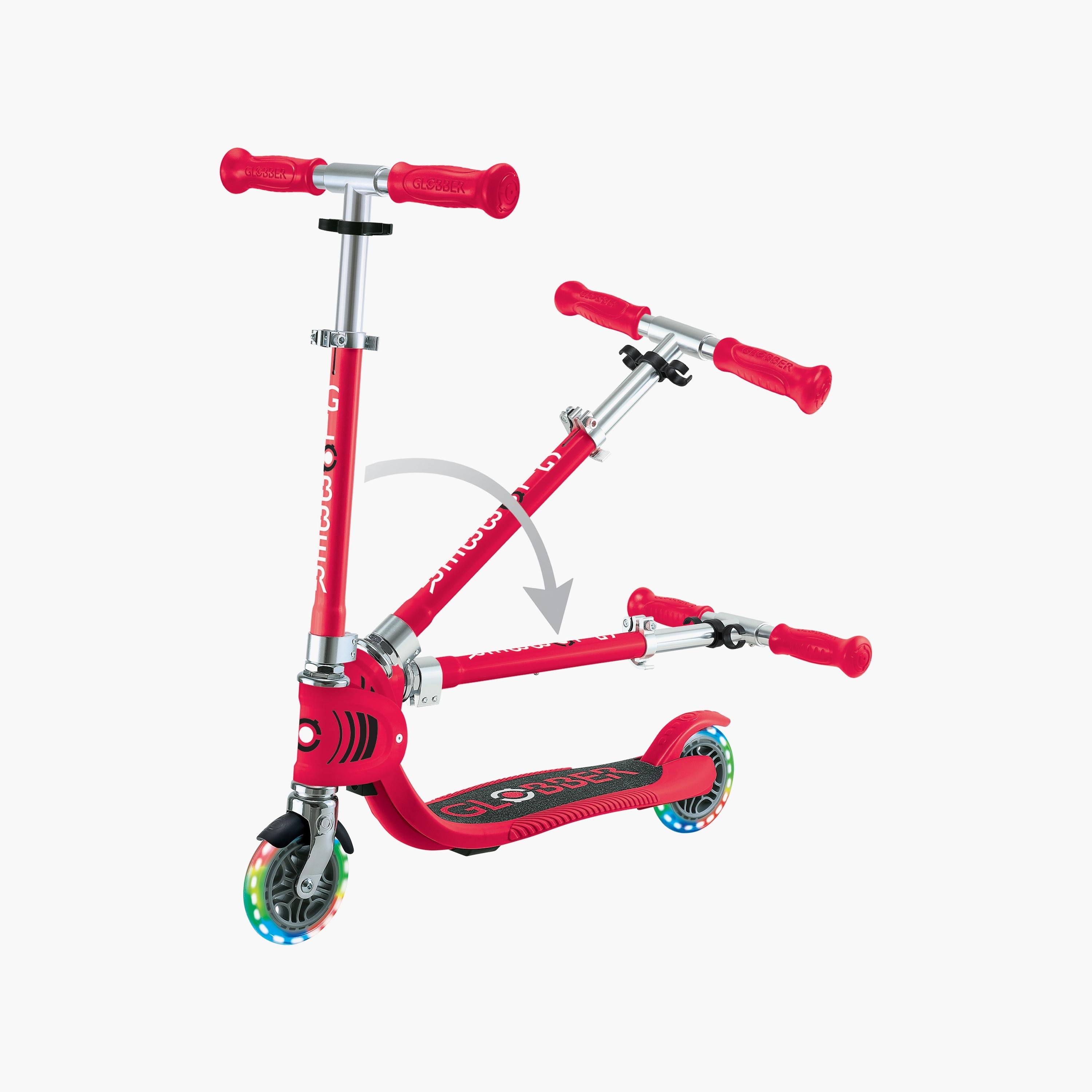 Globber Junior Foldable Scooter with LED Wheels-toys-outdoor-scooters-image-6