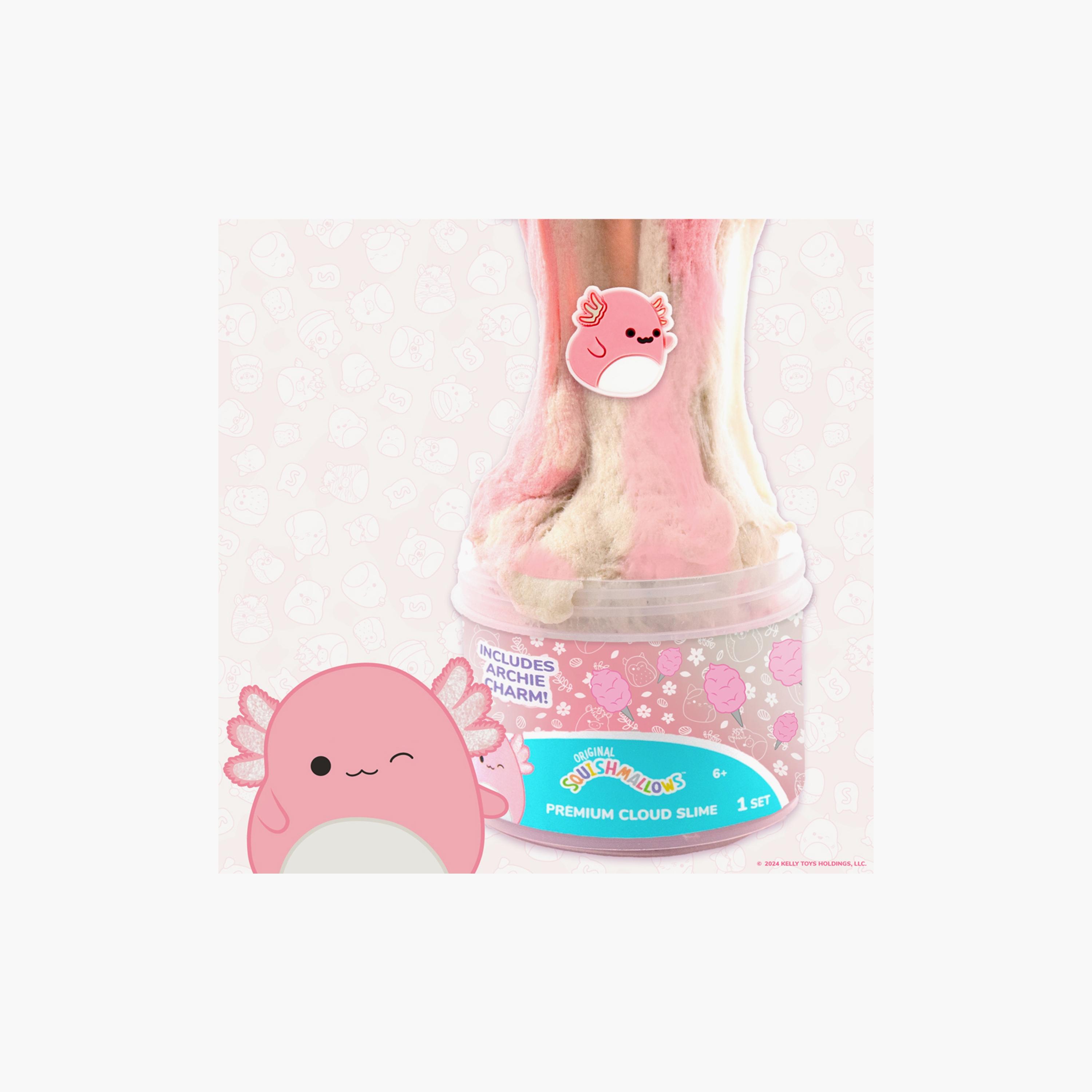 Squishmallows Lola The Unicorn Premium Cloud Slime - Pink-school-artsandcrafts-image-2