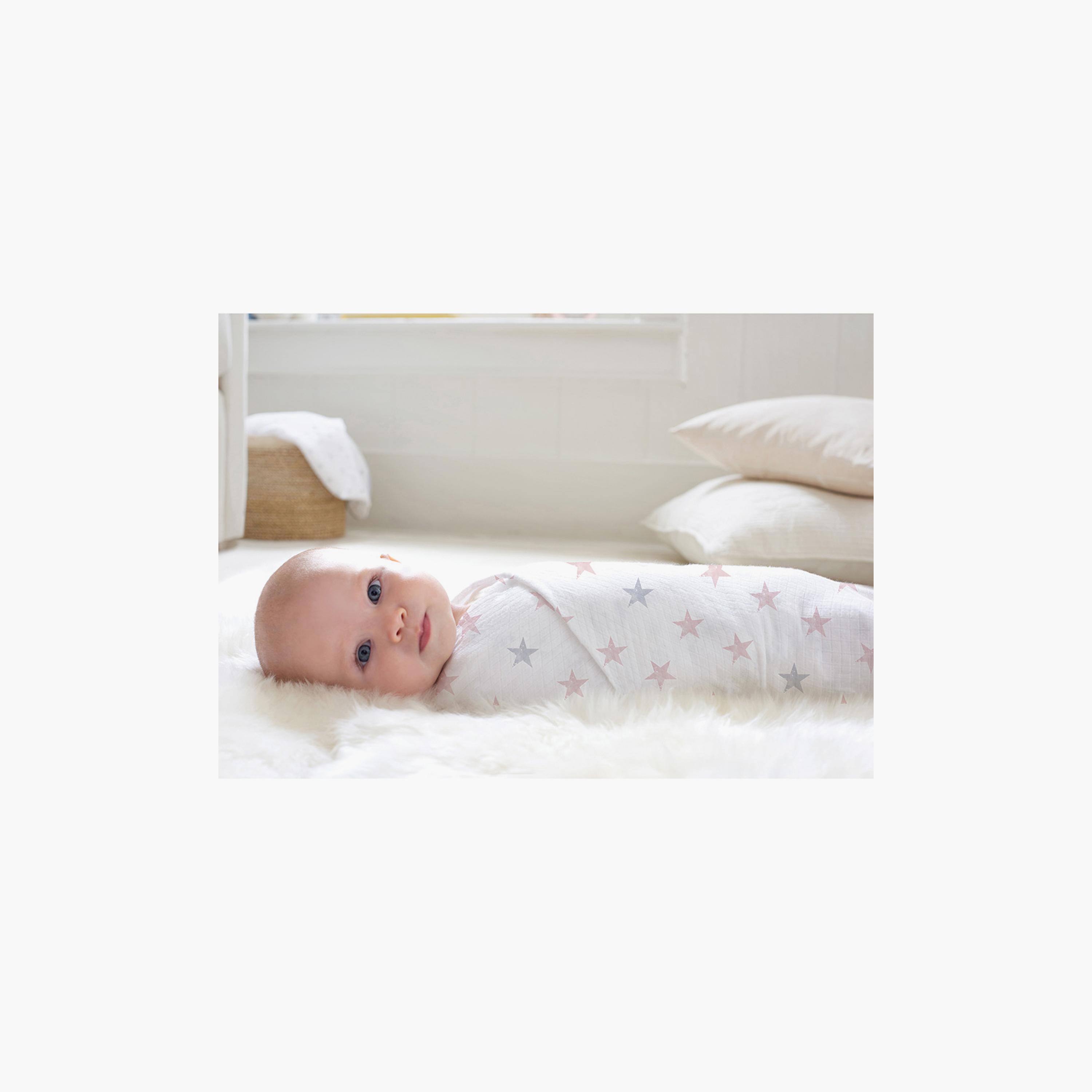 Aden + Anais 4-Piece Essentials Muslin Swaddle Blankets-baby-nursery-blanketsandswaddles-swaddlesandsleepingbags-image-3