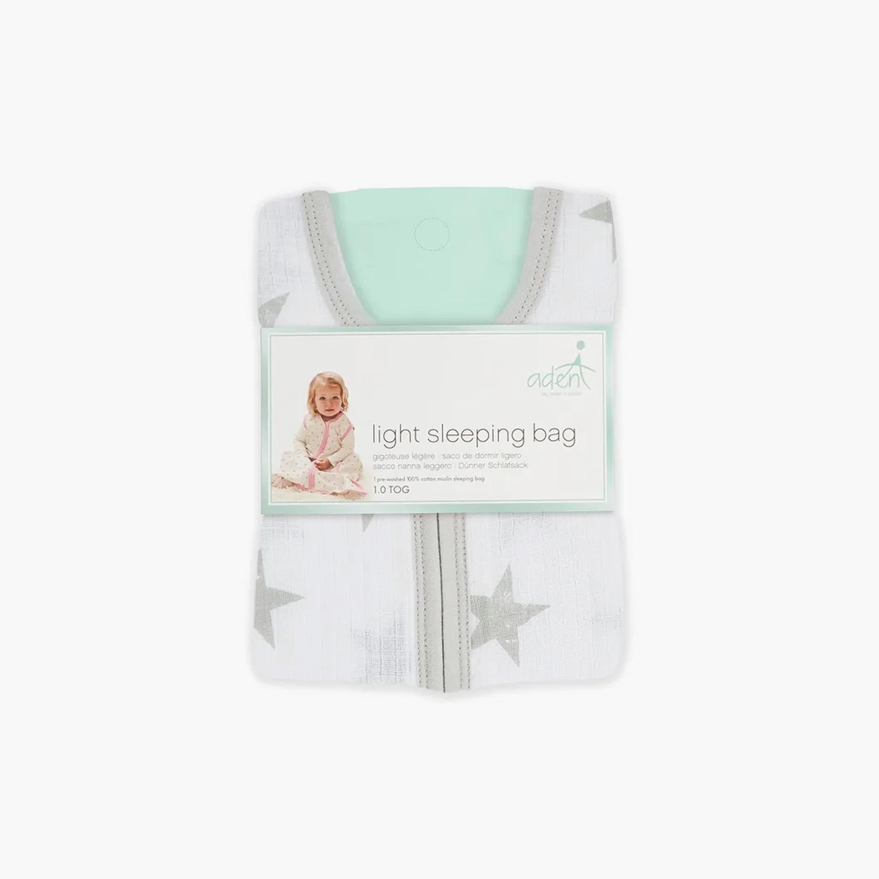 Aden + Anais 100% Cotton Muslin Lightweight Sleeping Bag - Dusty-baby-nursery-blanketsandswaddles-swaddlesandsleepingbags-image-2