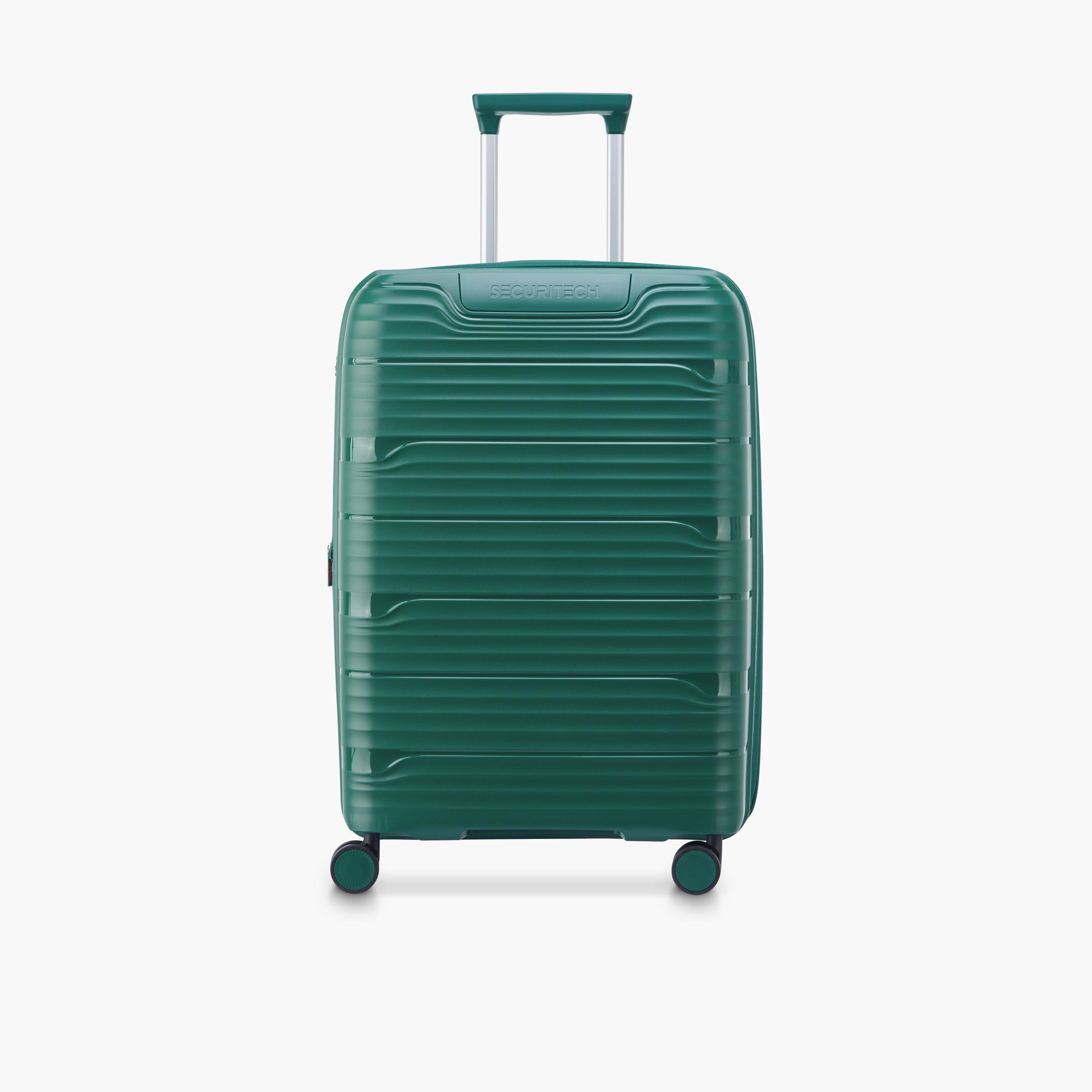 Delsey Paris Securitech Dune 82 CM Large Check-in Polypropylene Hard Sided 4-Wheeler Spinner Trolley Bag with TSA Combination Lock-travel-luggagesandbags-luggage-image-1