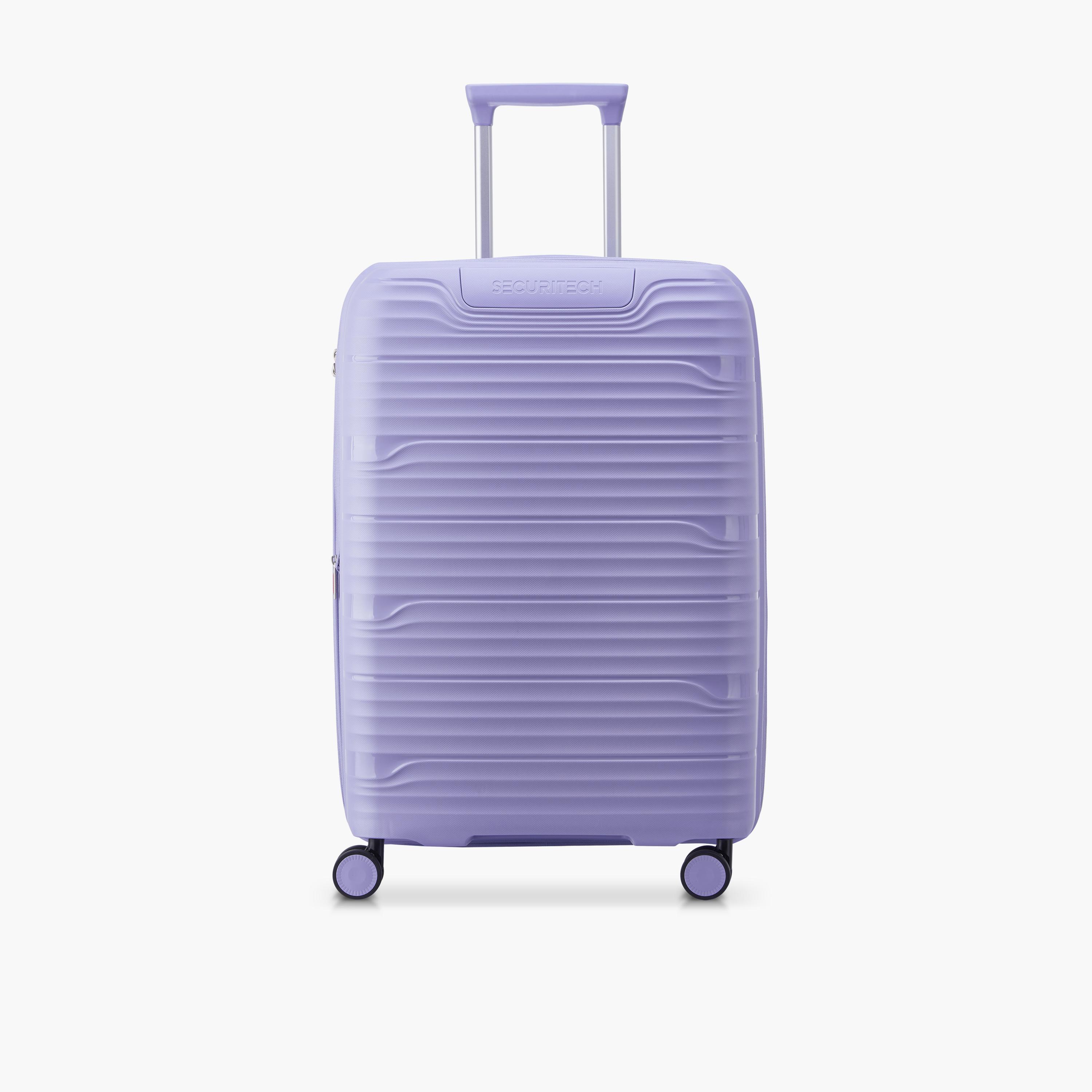 Delsey Paris Securitech Dune 70 CM Medium Check-in Polypropylene Hard Sided 4-Wheeler Spinner Trolley Bag with TSA Combination Lock-travel-luggagesandbags-luggage-image-1