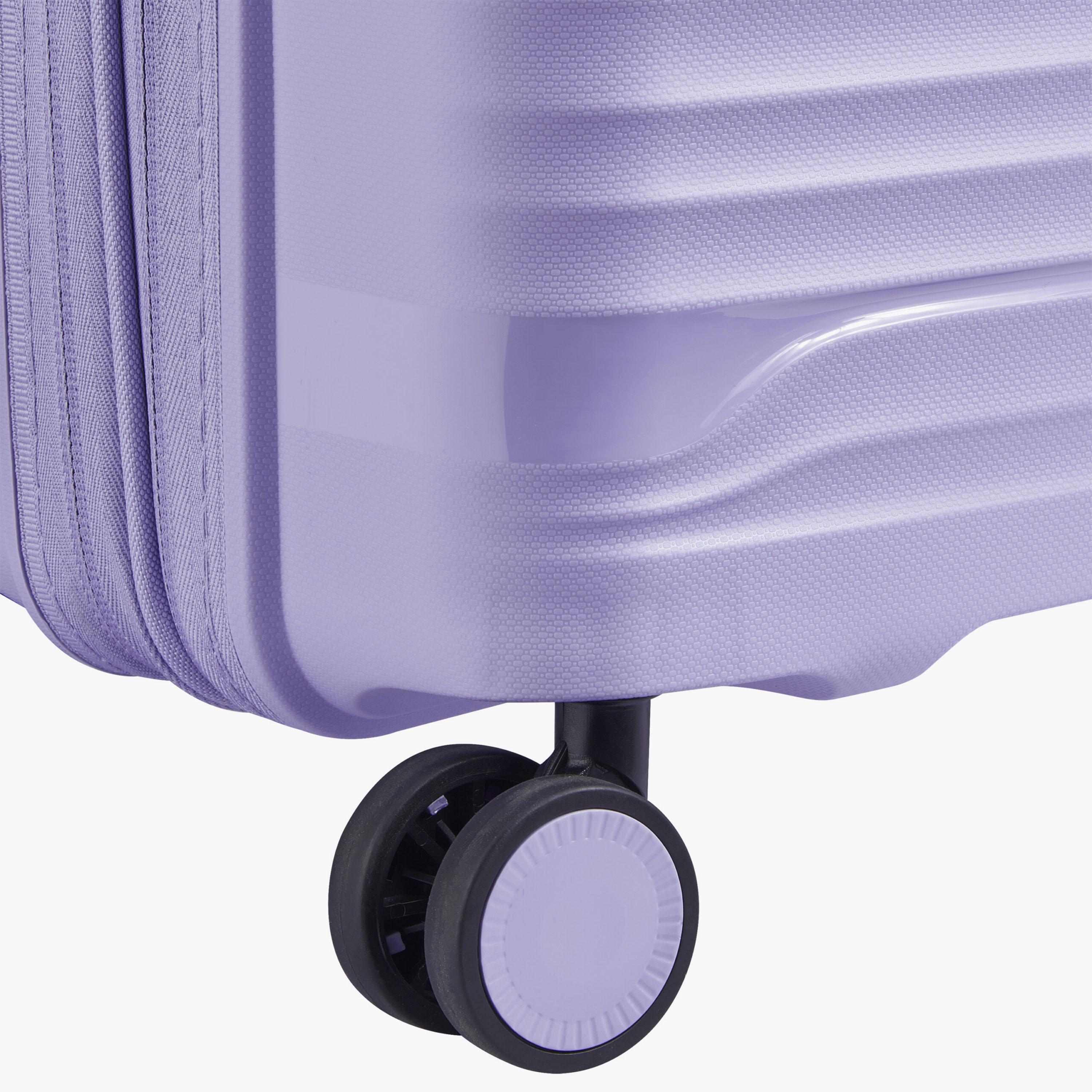 Delsey Paris Securitech Dune Set of 3 Polypropylene Hard Sided 4-Wheeler Spinner Trolley Bag with TSA Combination Lock-travel-luggagesandbags-luggage-image-5